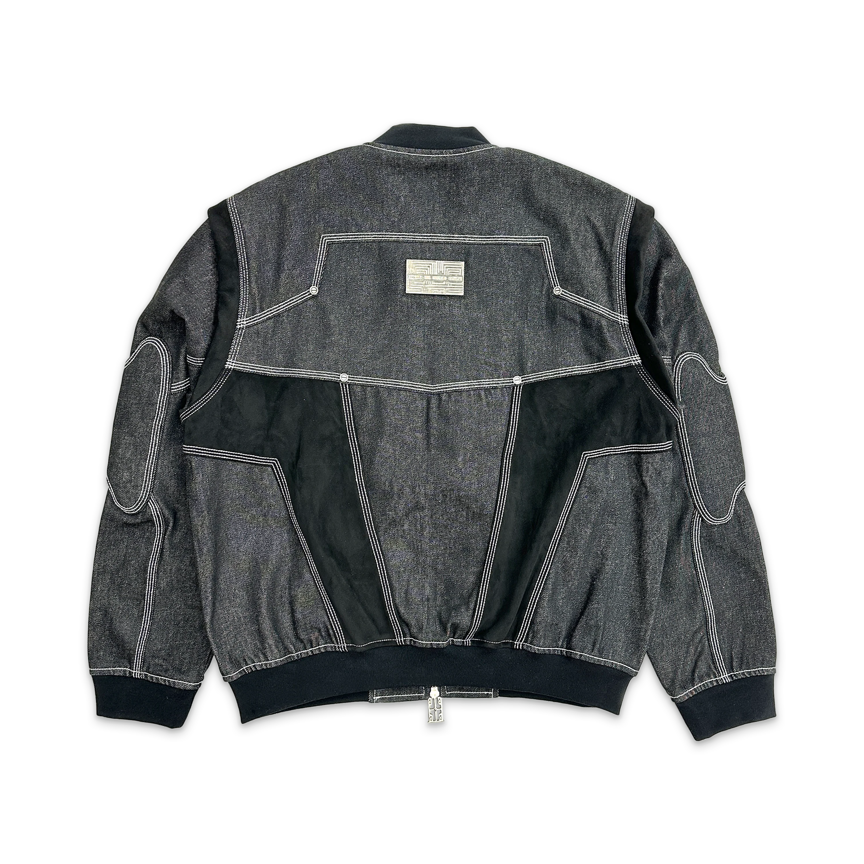 Mecha Division Raw Denim Jacket "Black" - Image 2