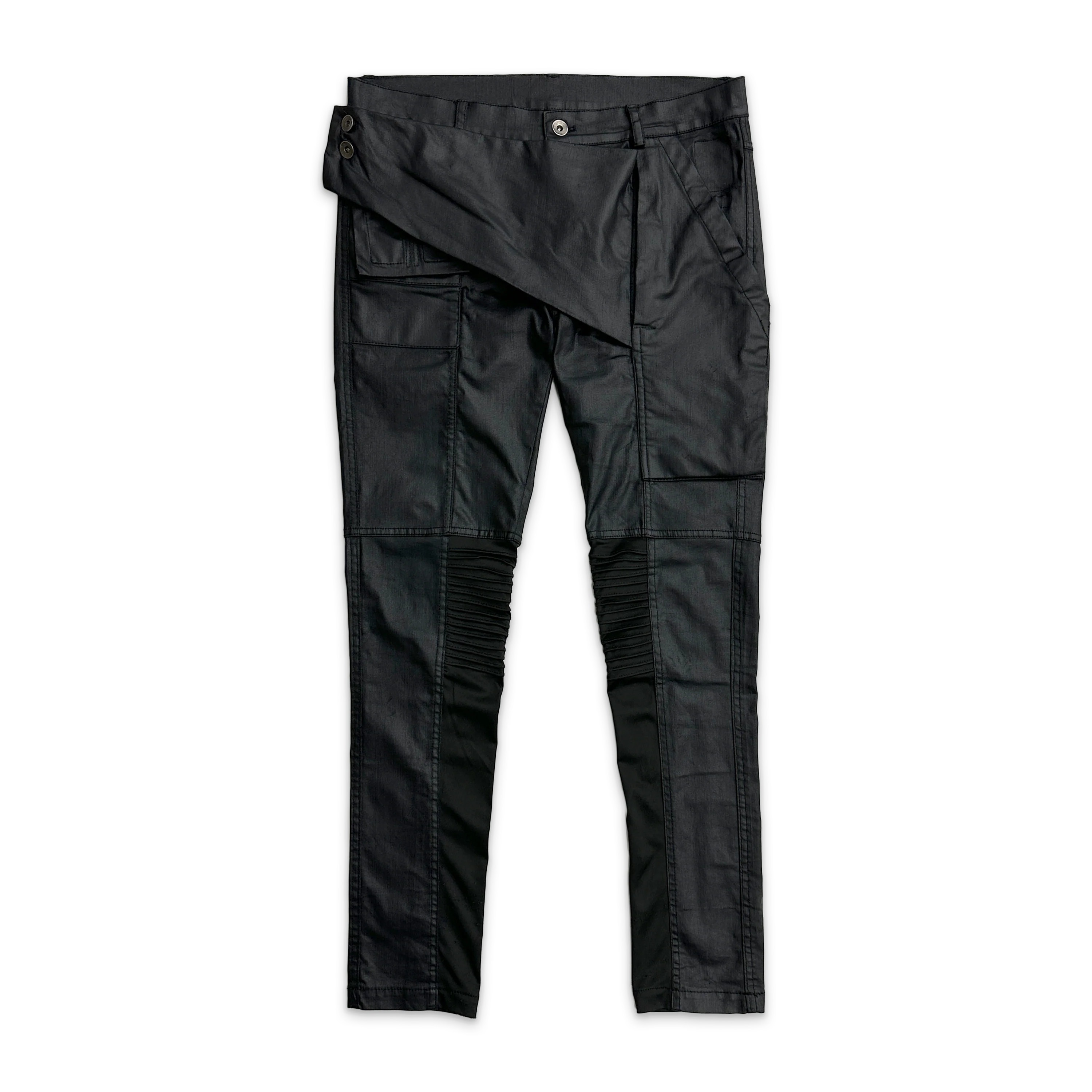 Memphis Cut Wax Jeans “Black”