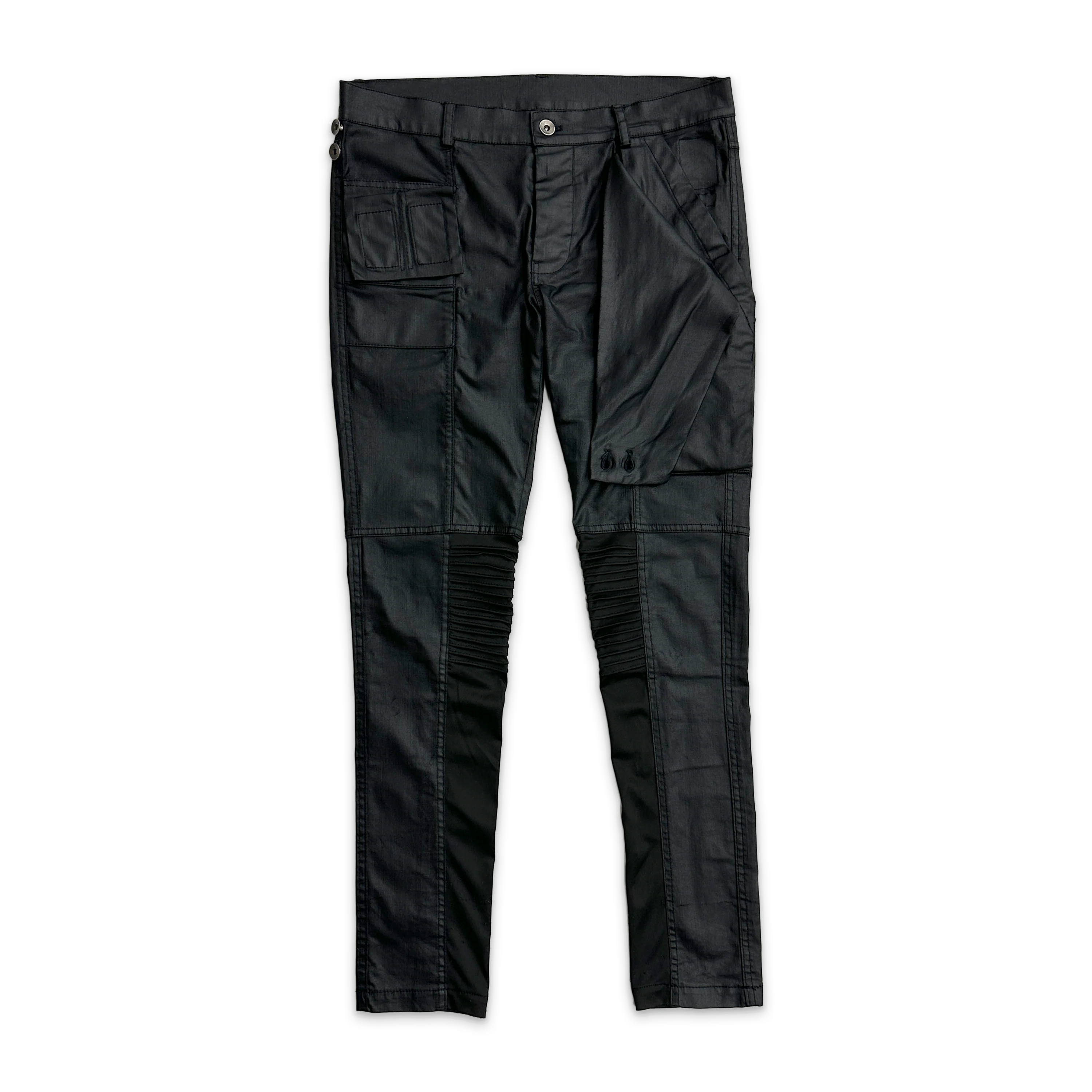 Memphis Cut Wax Jeans “Black” - Image 2