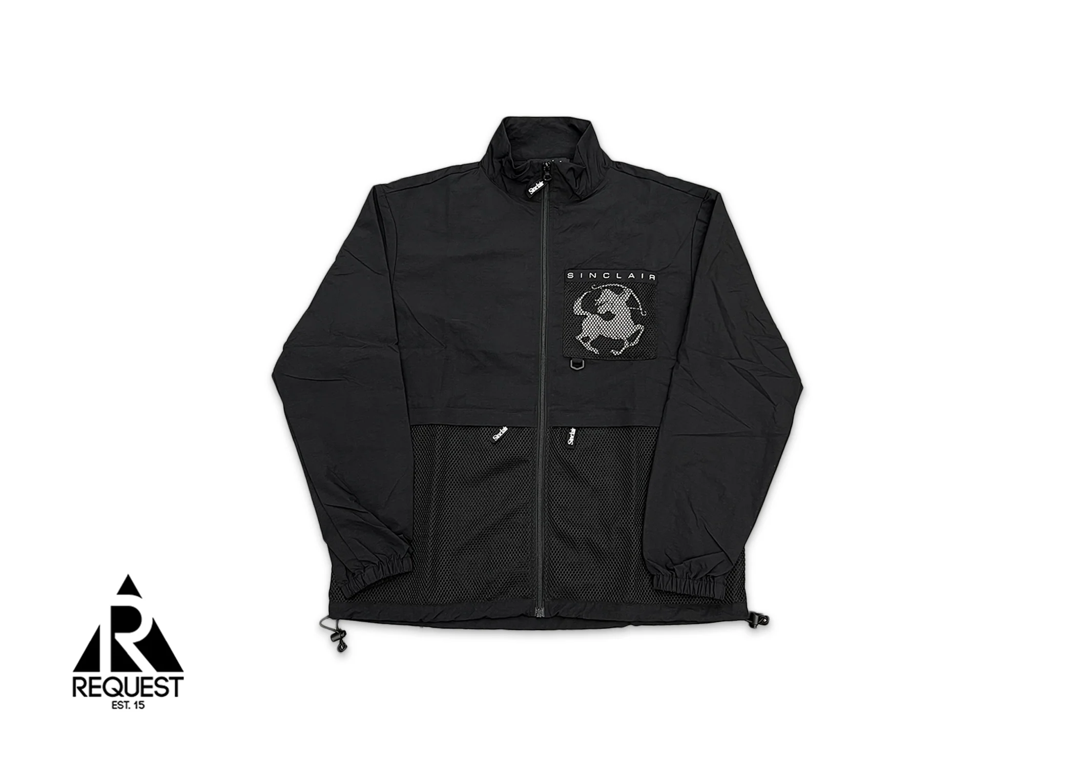Mesh Pocket Jacket "Black"