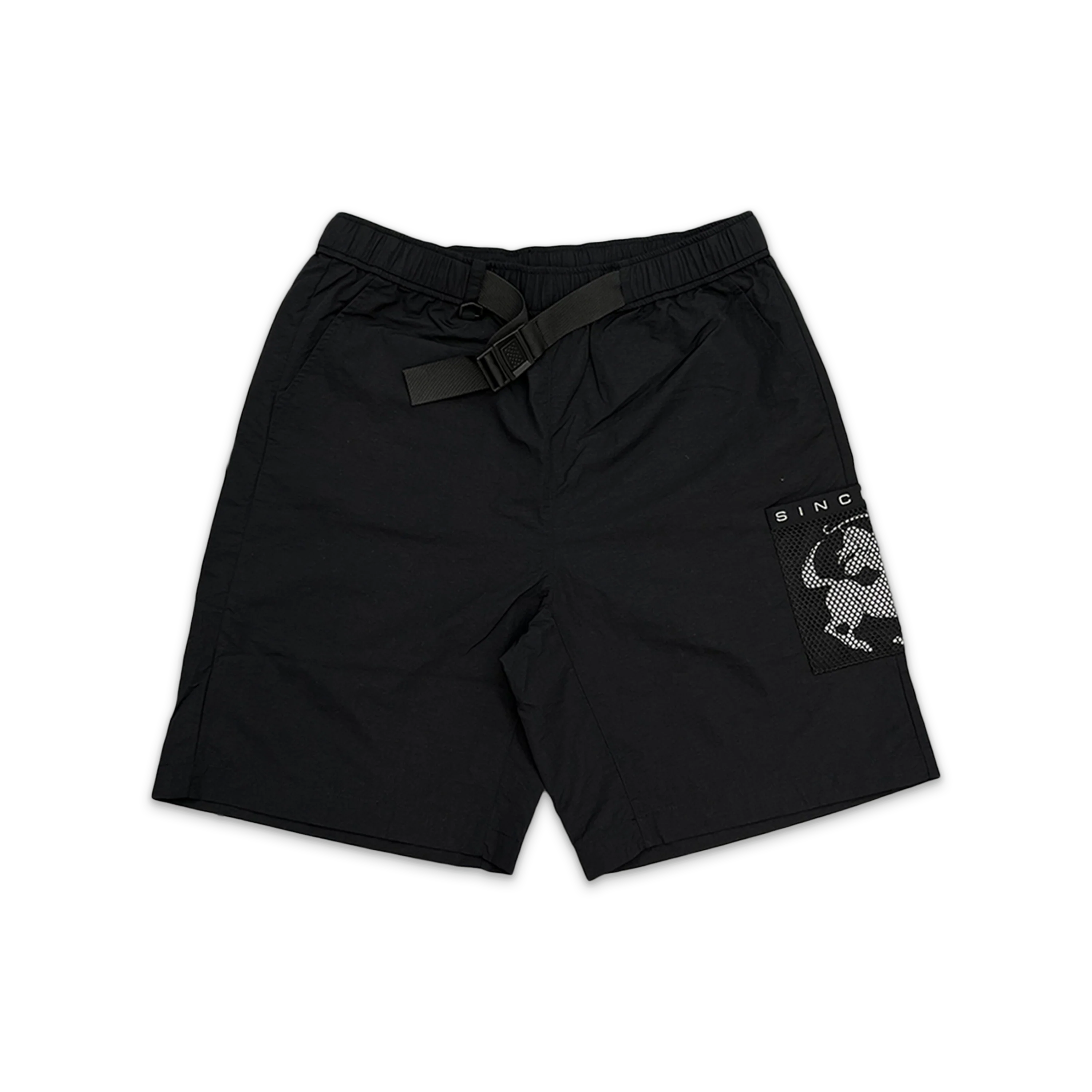 Mesh Pocket Shorts "Black"