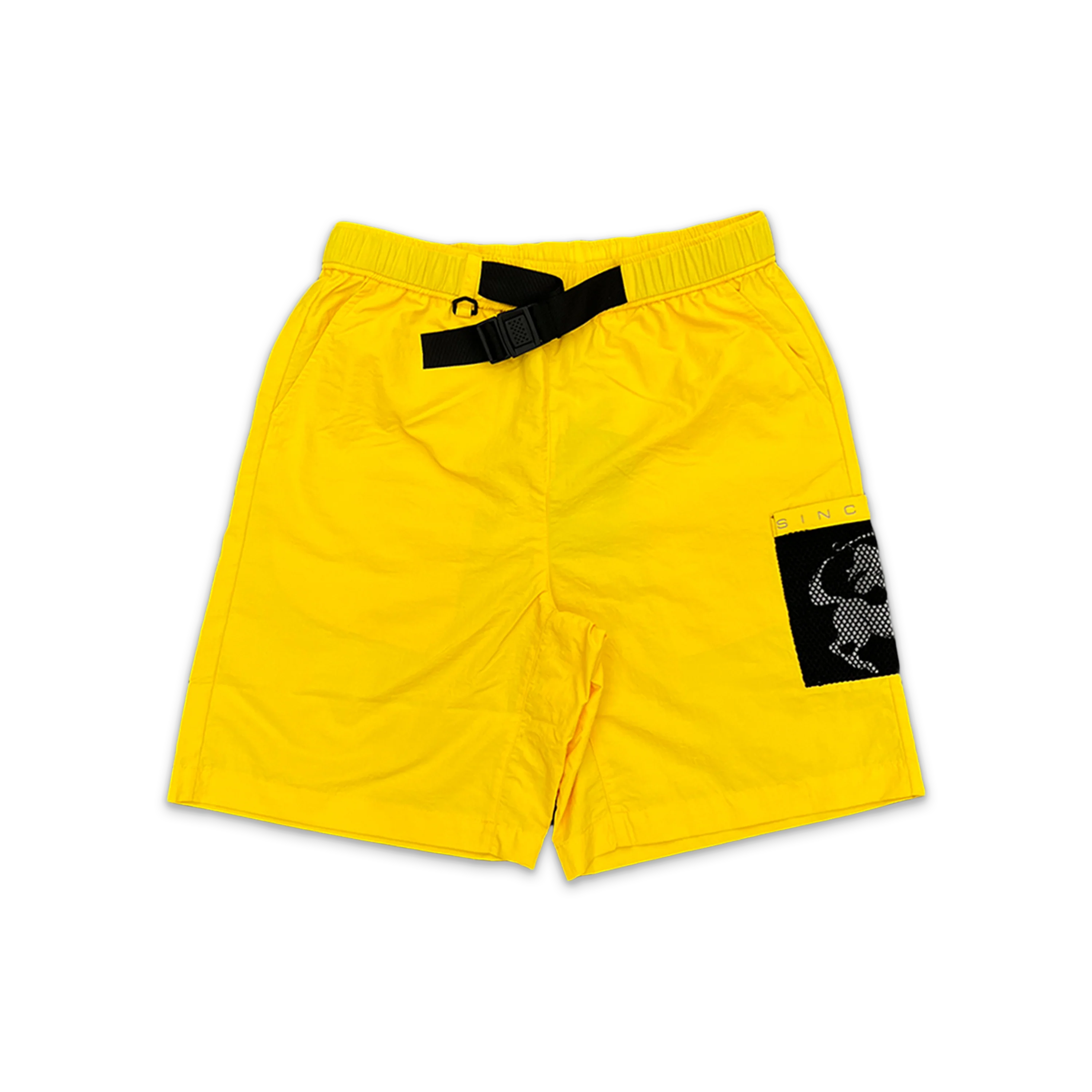 Mesh Pocket Shorts "Yellow"