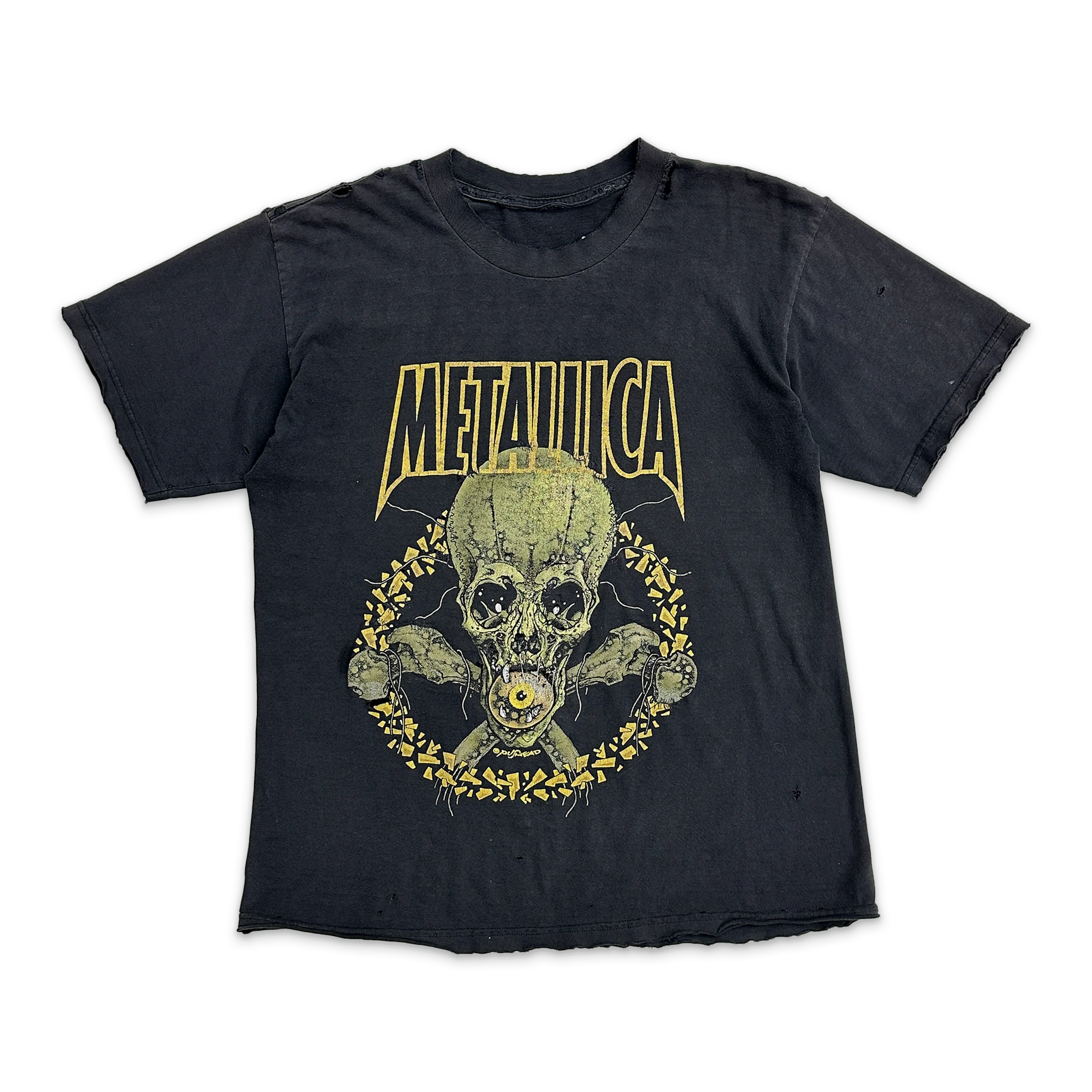 Metallica No Leaf Clover Tee "Black"
