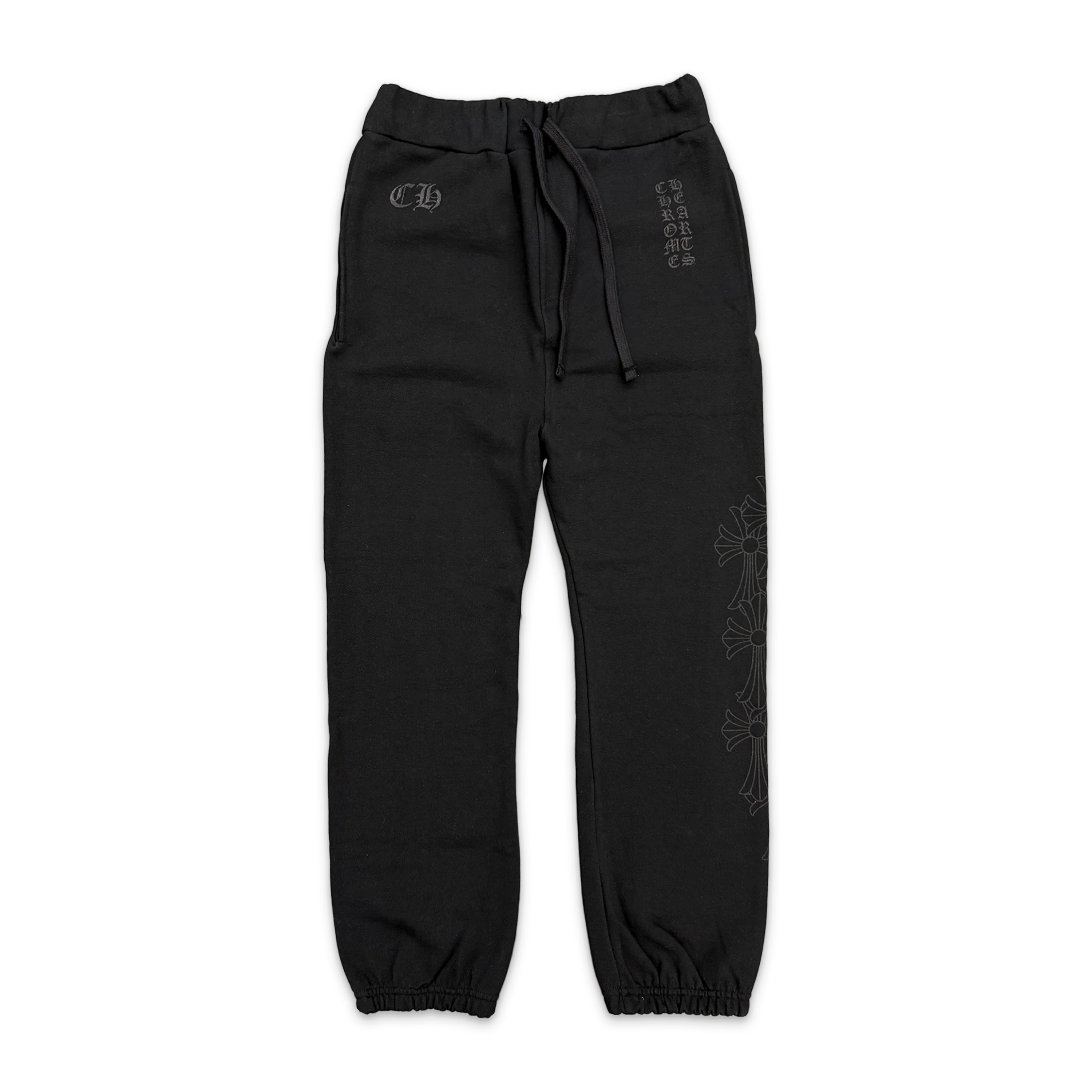 Miami Exclusive Vertical Cemetery Cross Sweatpants "Black"