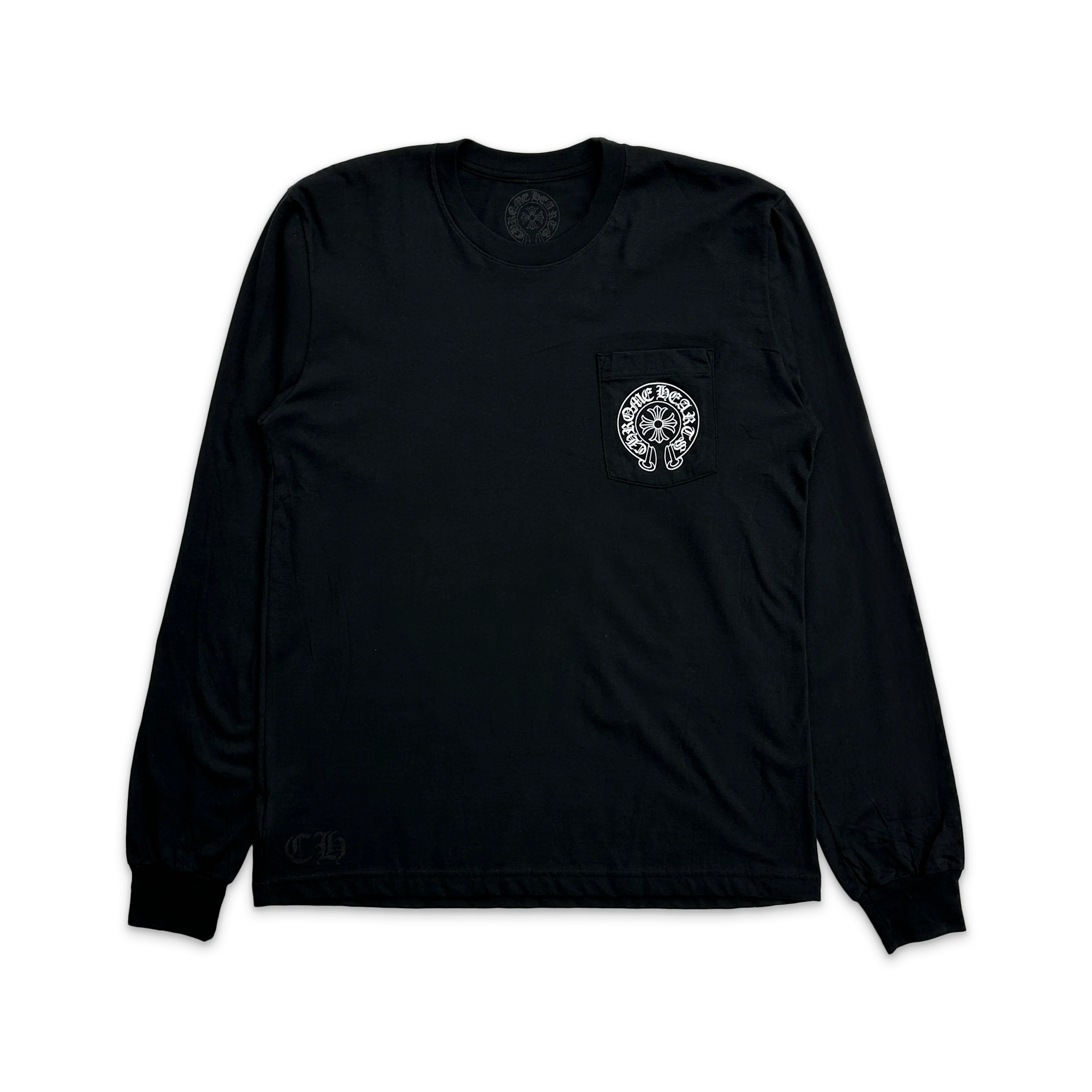 Miami Horseshoe Pocket L/S Tee "Black"