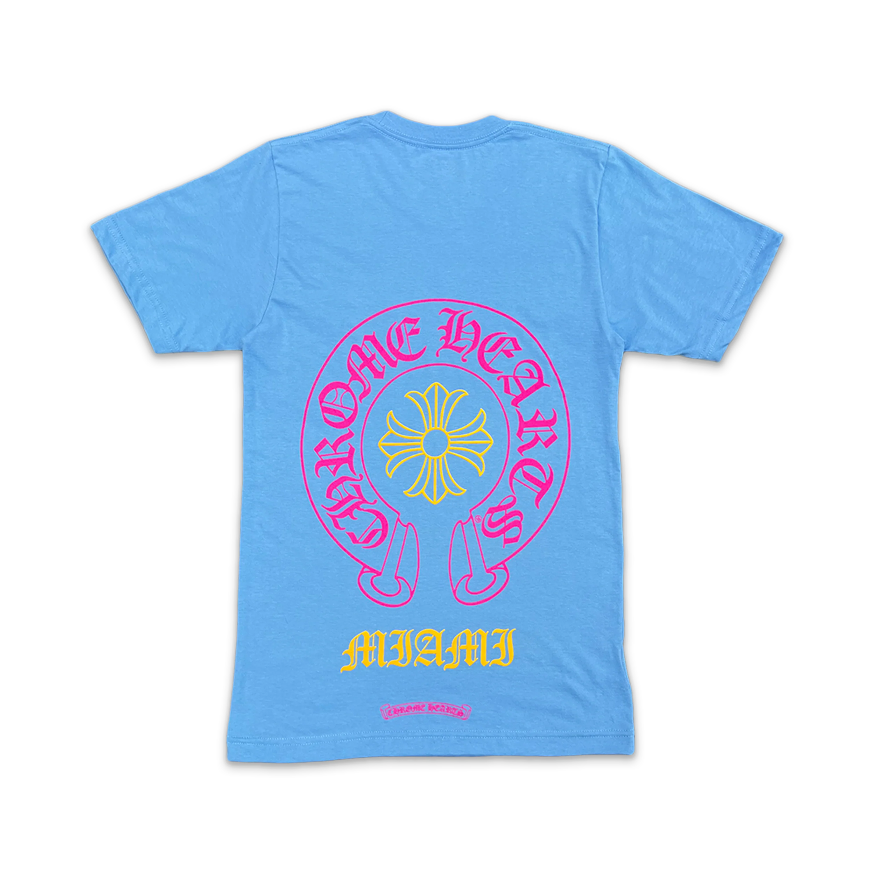 Miami Horseshoe Tee "Blue" - Image 2