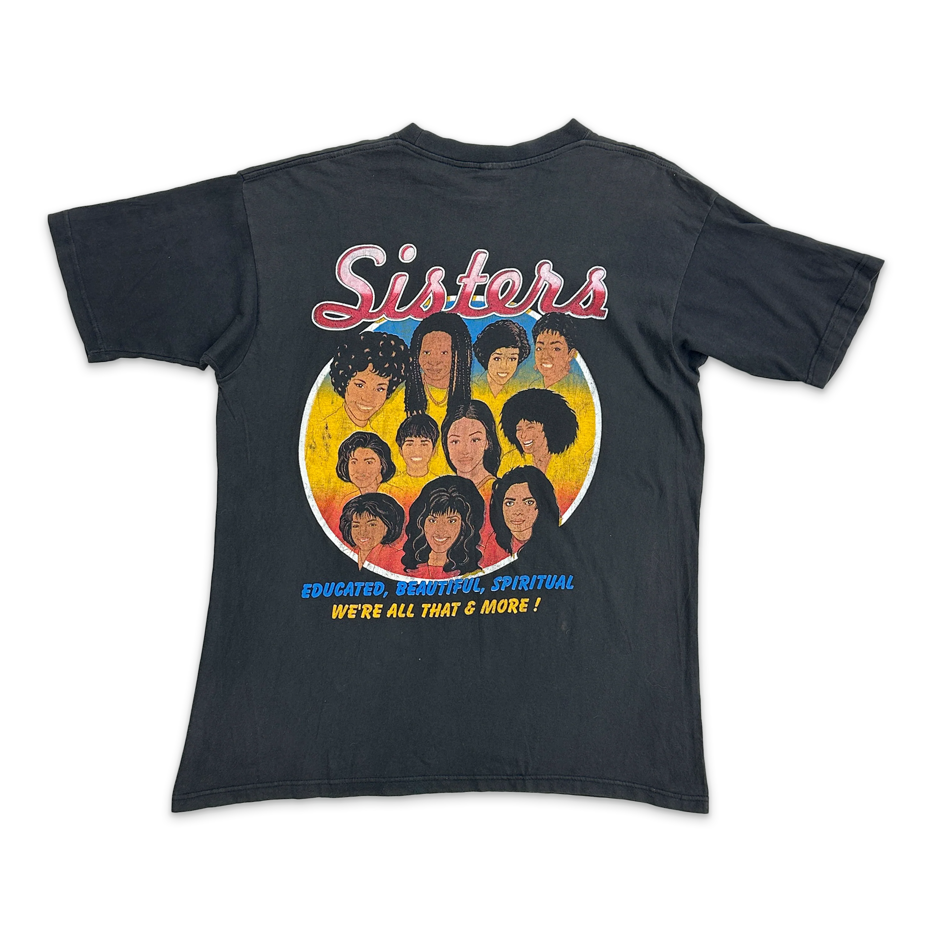 Million Woman March 1997 Vintage Tee "Black" - Image 2
