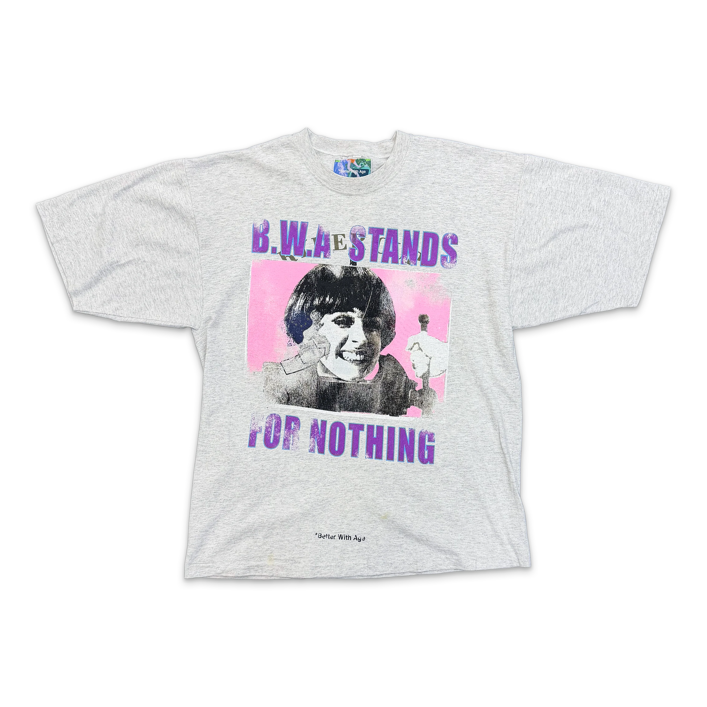 Modest Vintage Tee "Heather Grey"