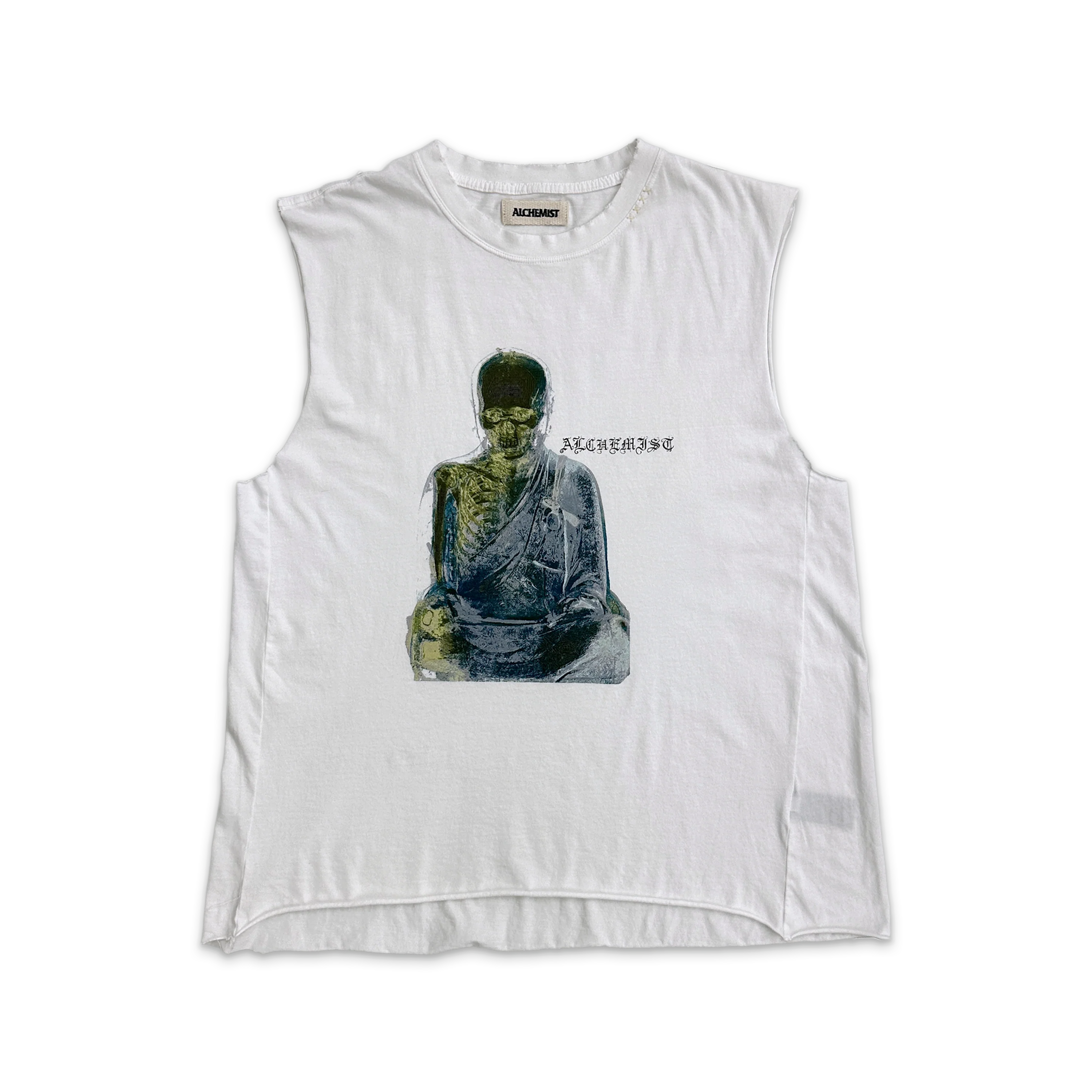 Monk Muscle Tee "Optic White"