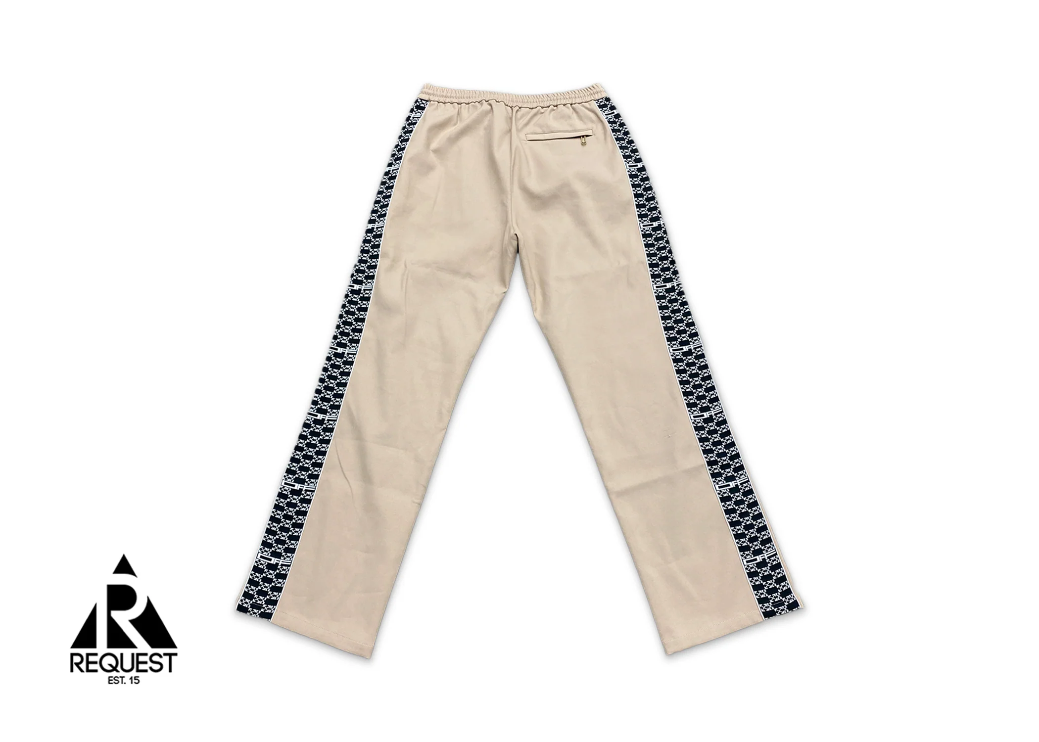 Monogram Band Track Pants "Beige" - Image 2