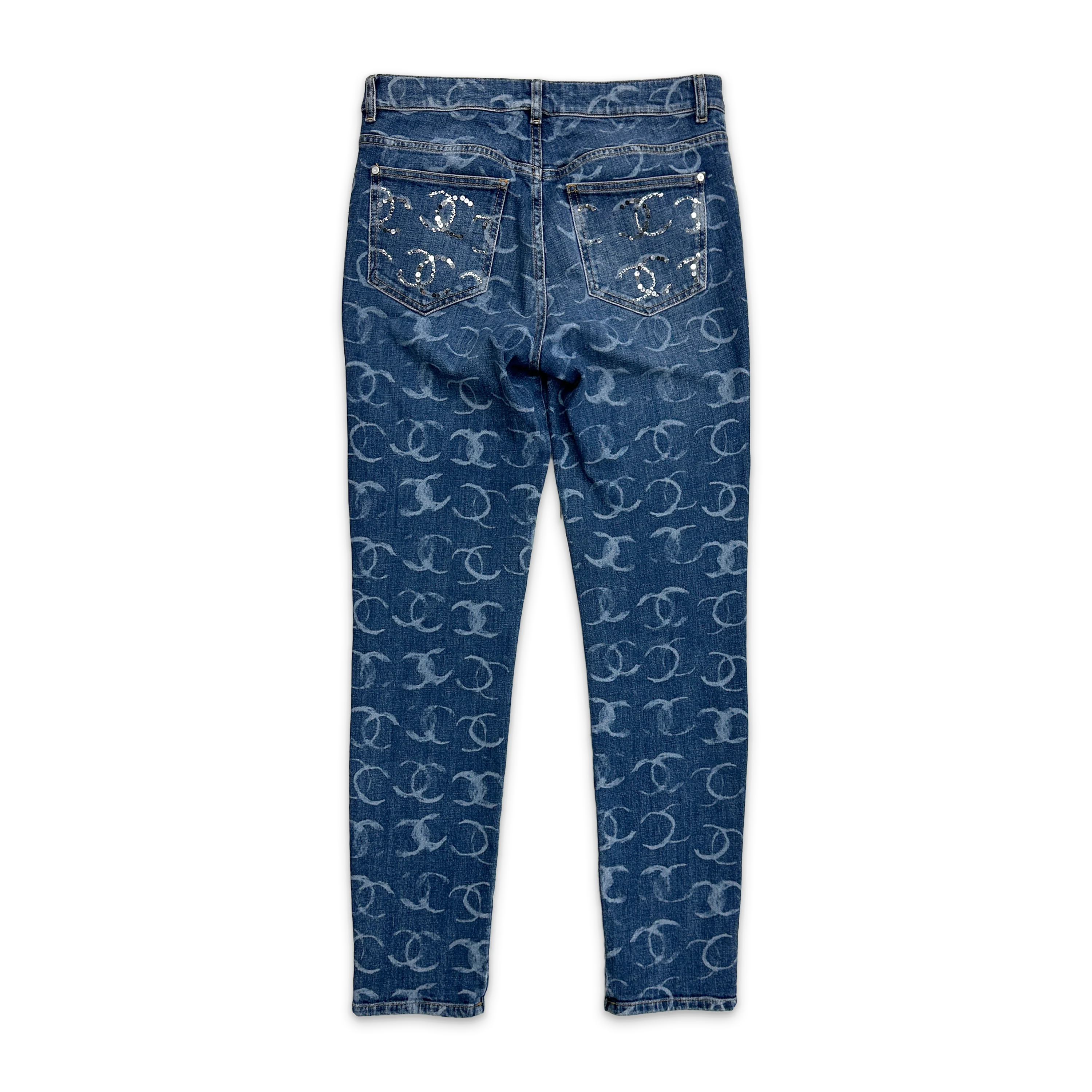 Monogram Jeans "Blue" - Image 2