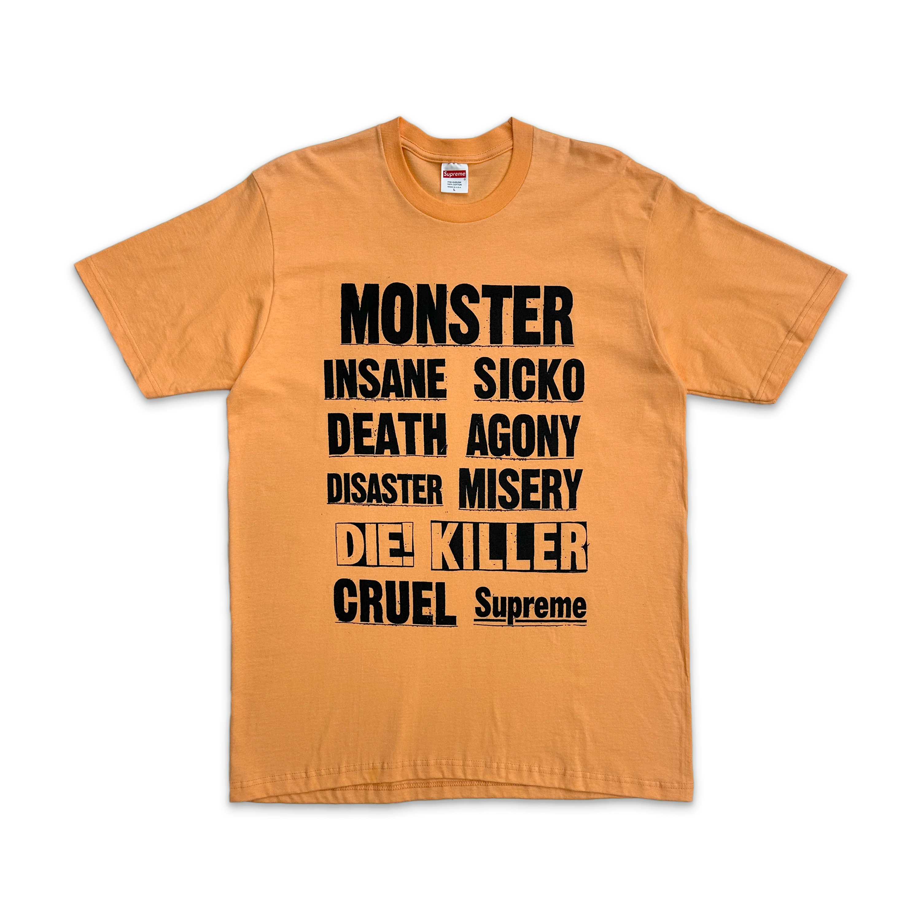 Monster Tee FW21 "Peach"