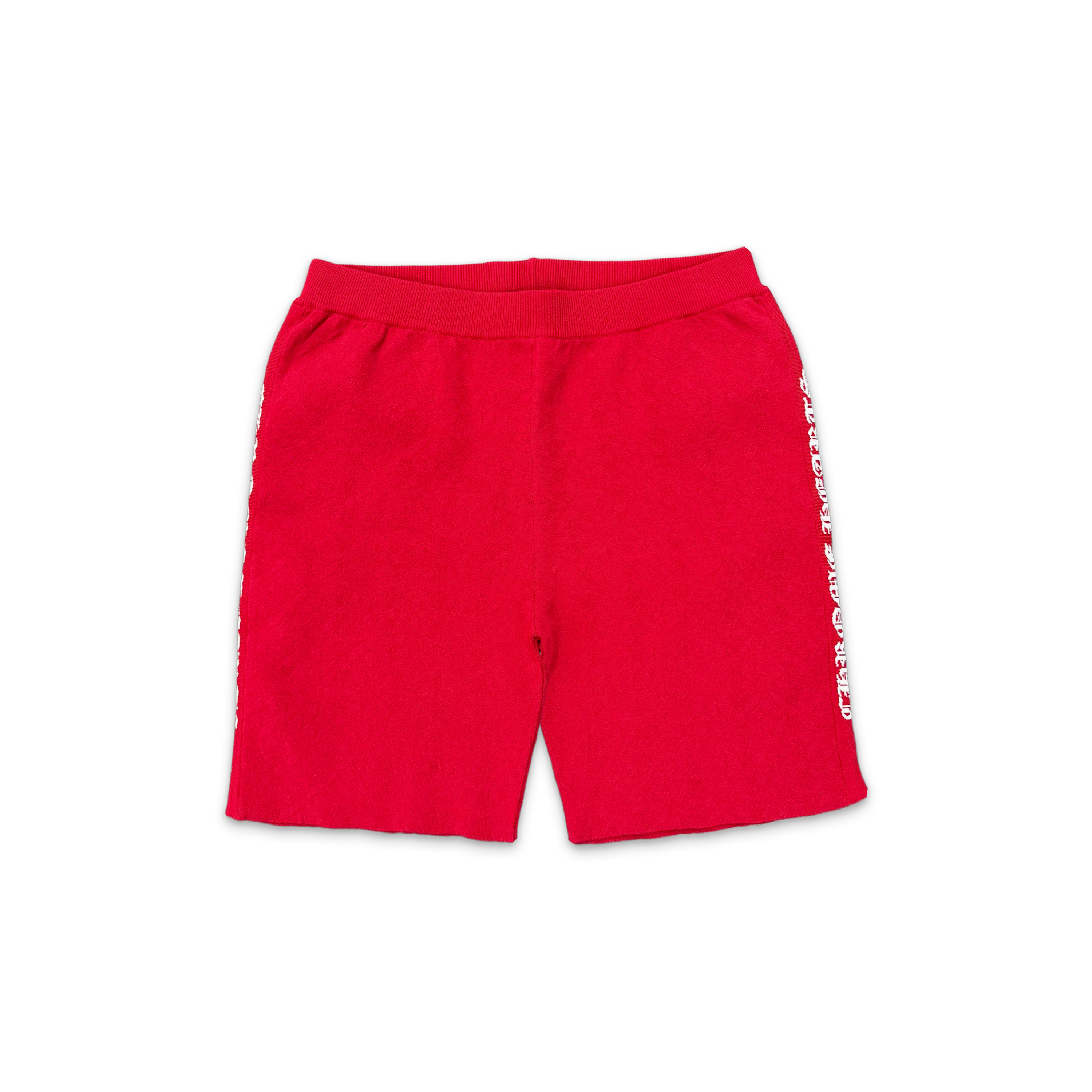 Motif Print Biker Shorts "Red" (W)