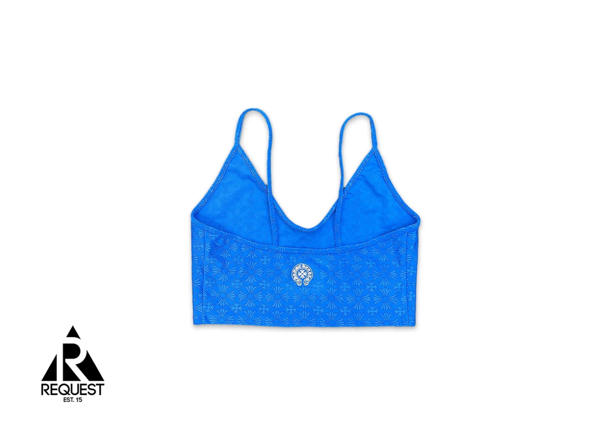 Motif Spaghetti Strap Top "Blue" (W) - Image 2