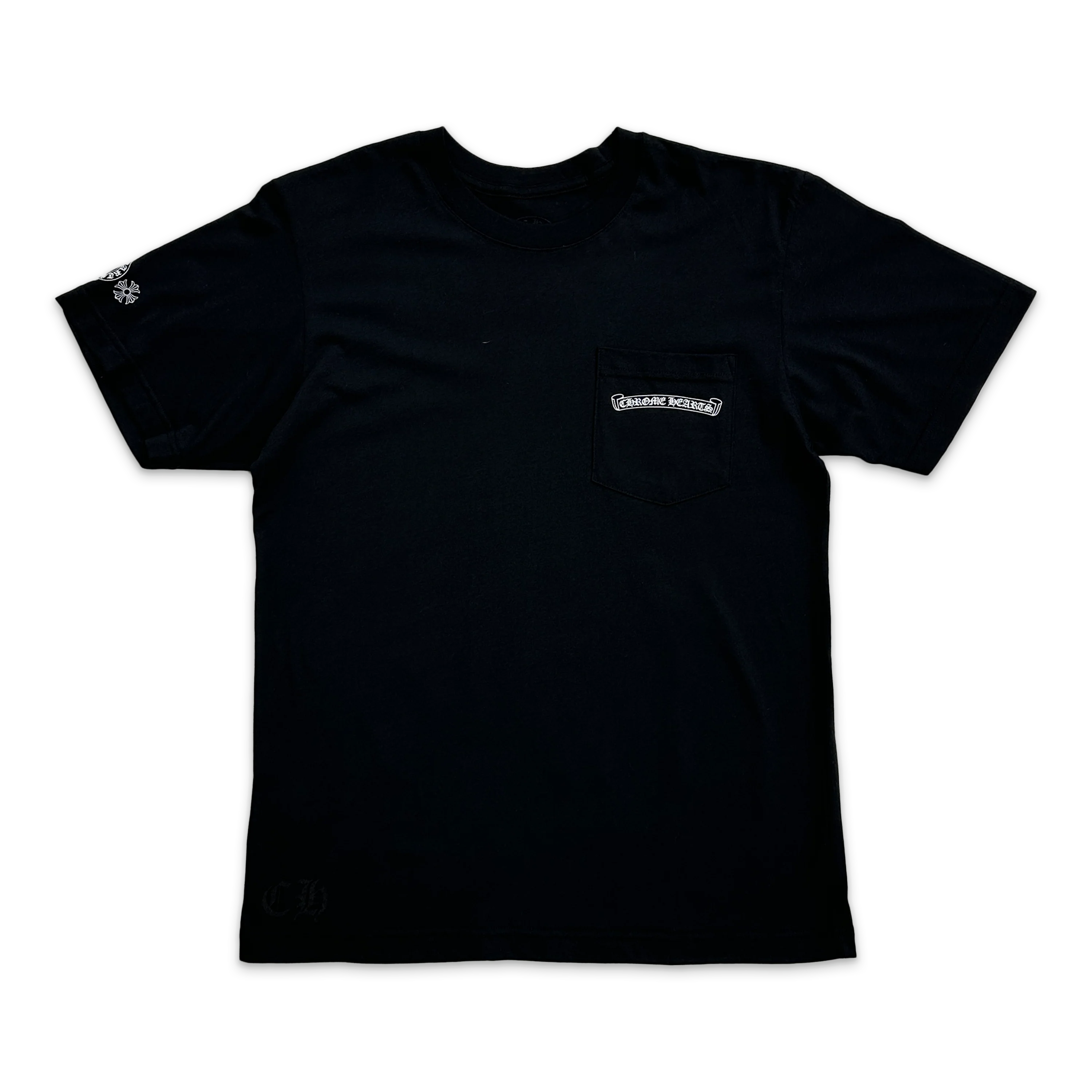 Multi Color Cemetery Scroll Tee "Black"