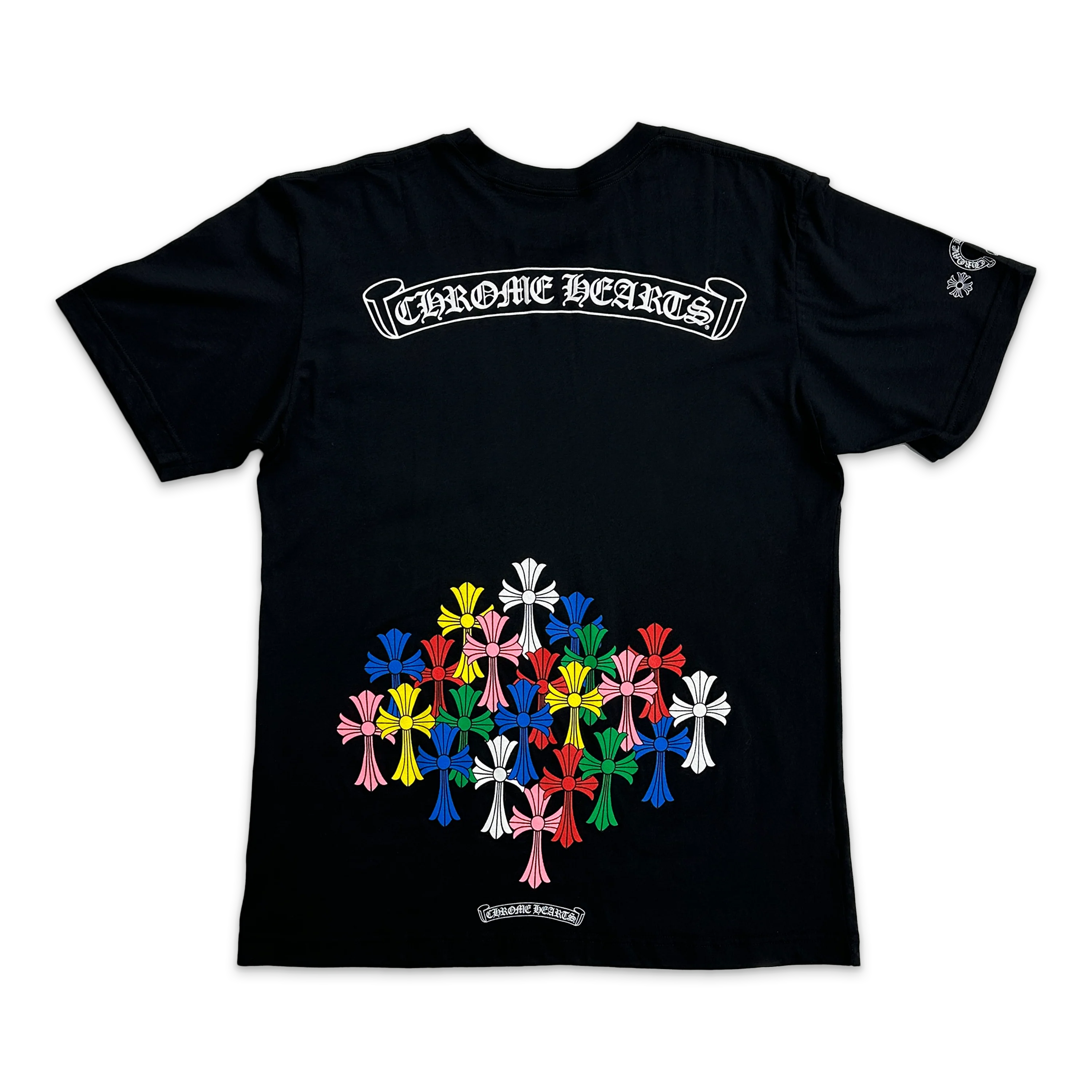 Multi Color Cemetery Scroll Tee "Black" - Image 2