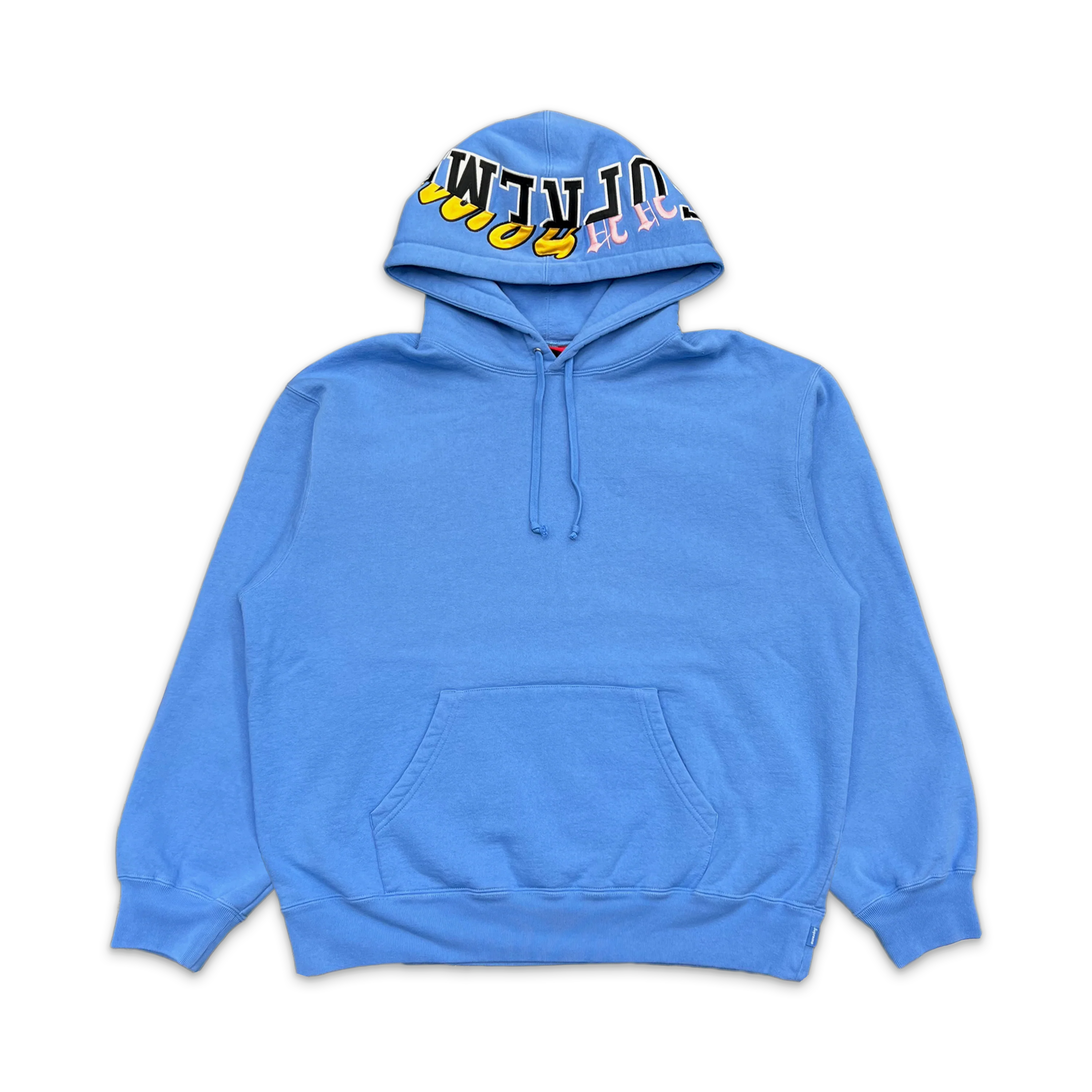 Multi Logo Hooded Sweatshirt FW25 "Light Blue"