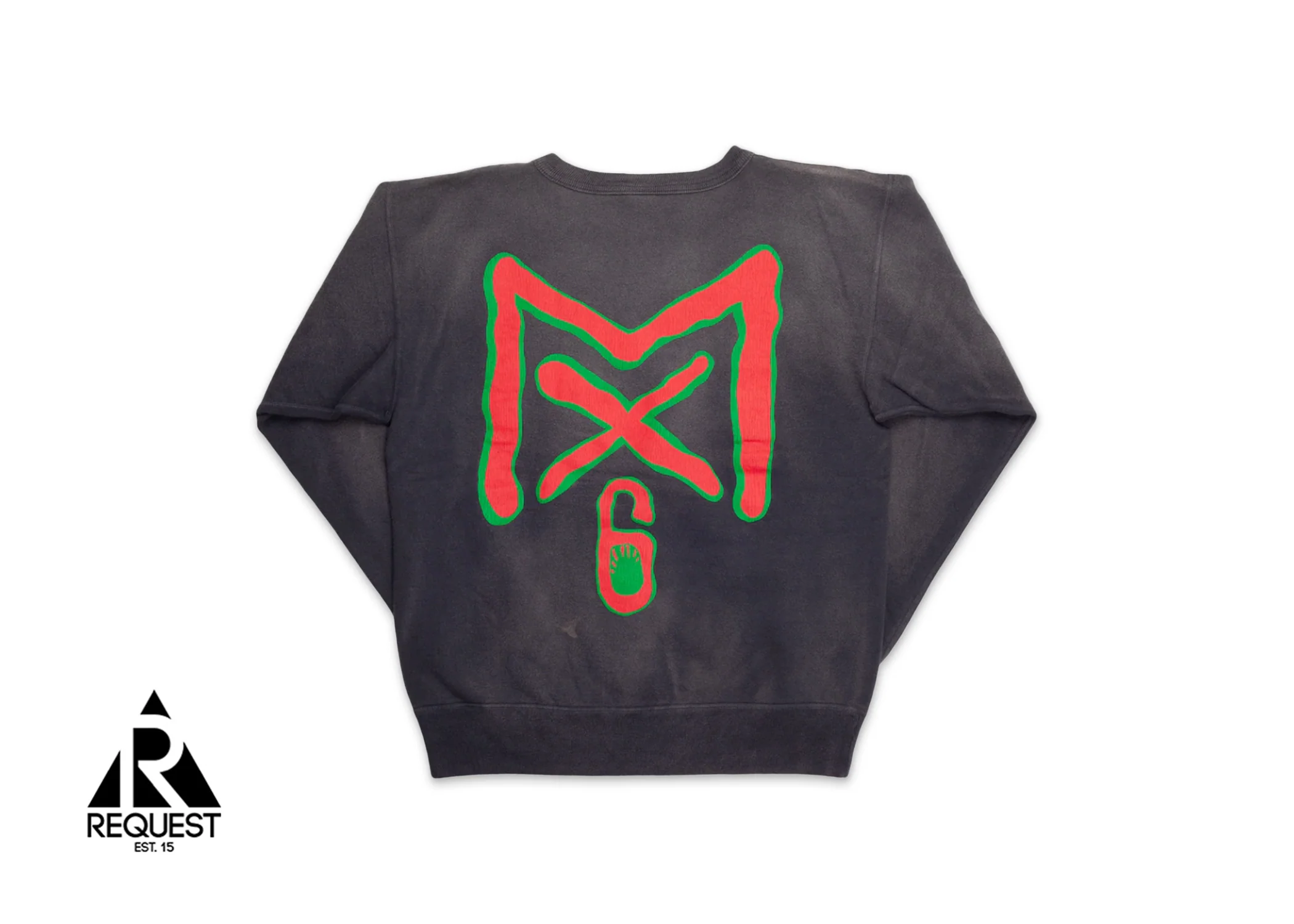 MX6 Vintage Logo Sweatshirt "Black" - Image 2
