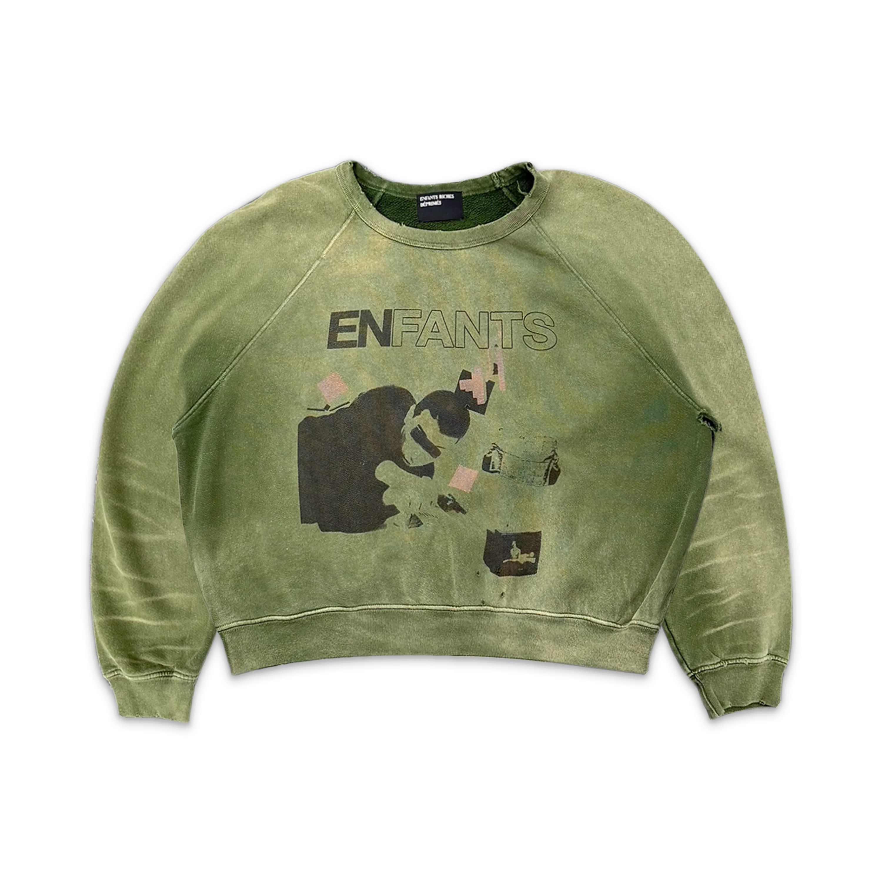 My Death My Life Sweatshirt "Faded Green"