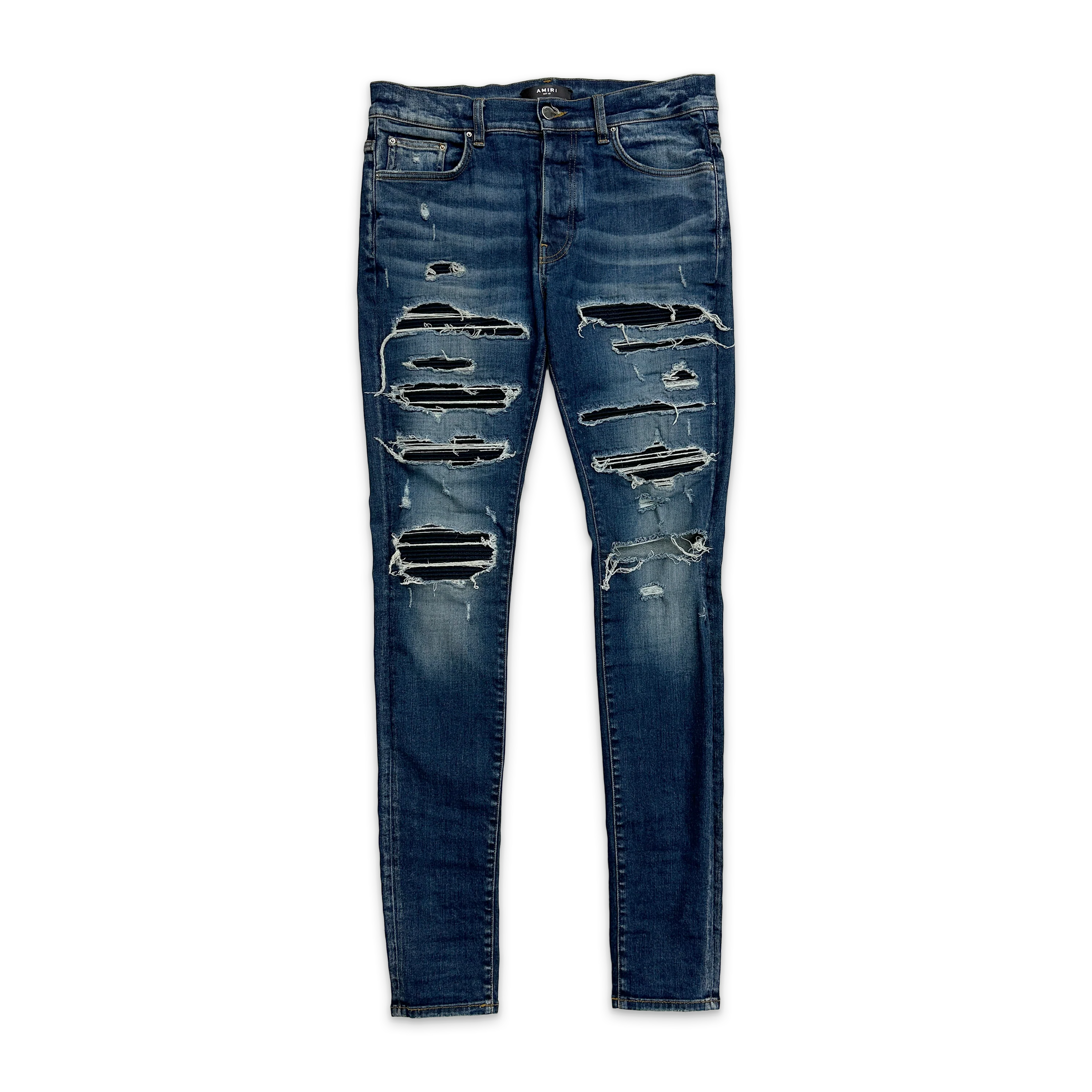 Navy Glitter Patch MX1 Thrasher Denim "Indigo"