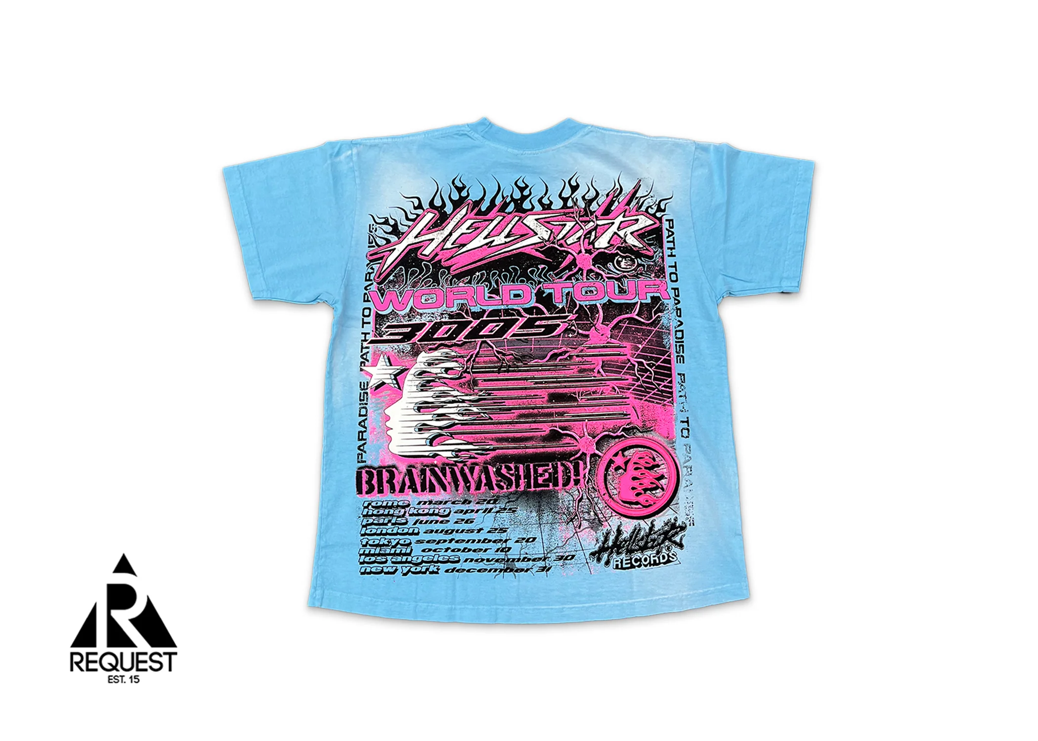 Neuron Tour Tee "Light Blue" - Image 2