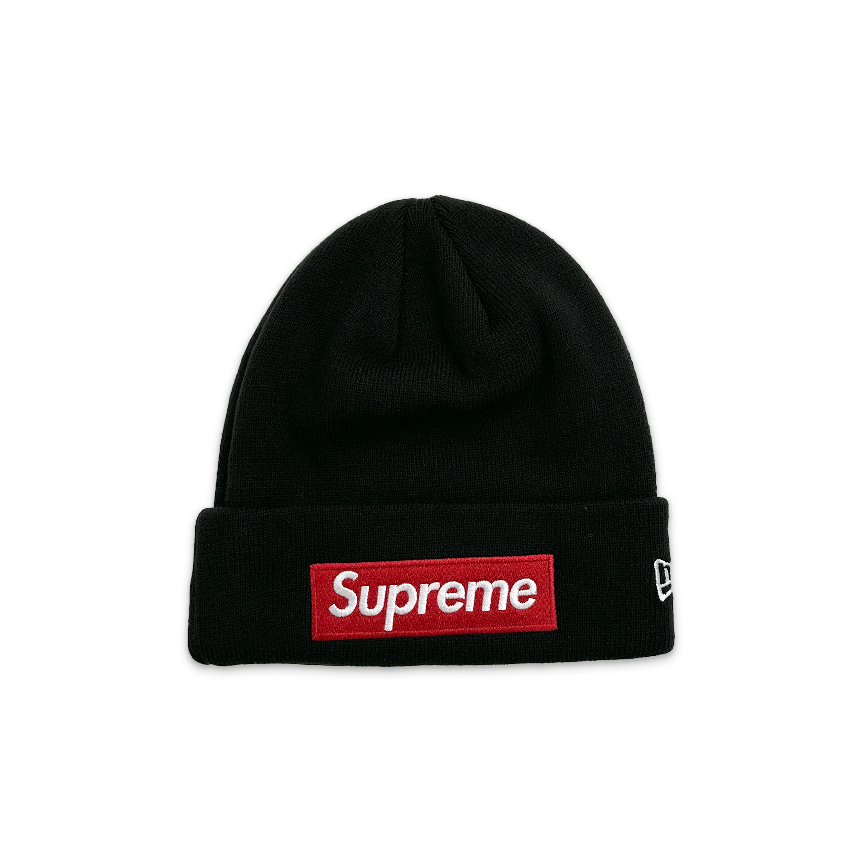 New Era Box Logo Beanie FW22 "Black"