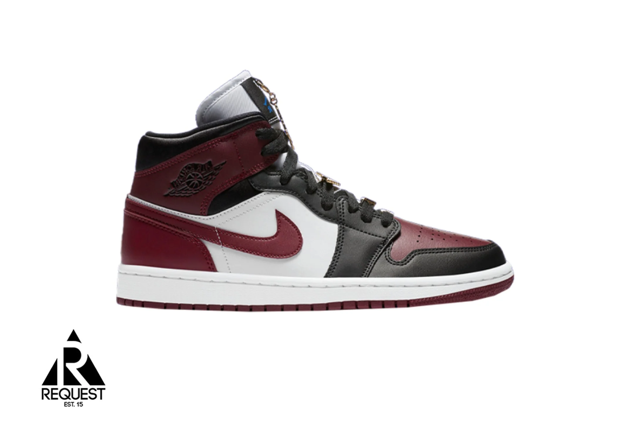 Nike Air Jordan 1 Mid “Black Dark Beetroot”