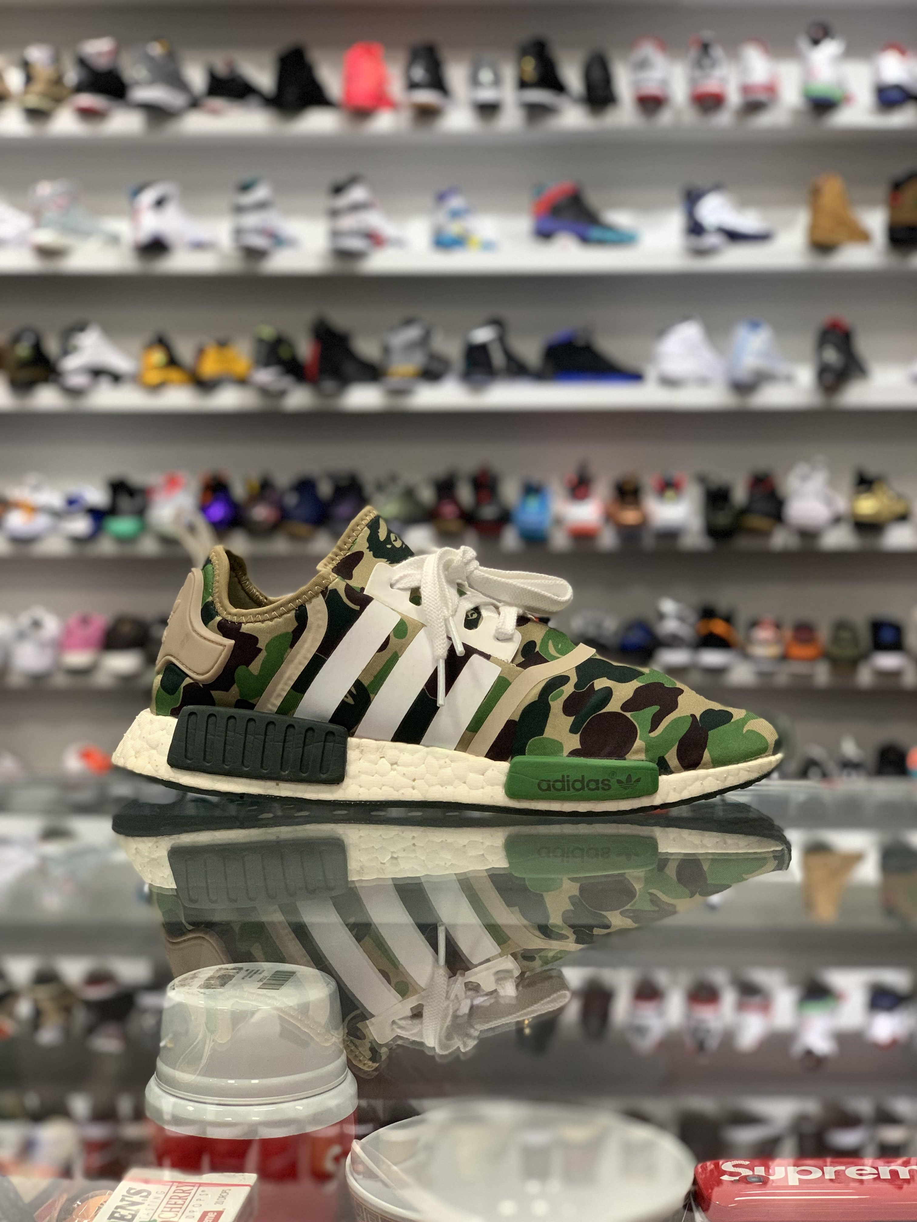 NMD R1 “Bape Green Camo”