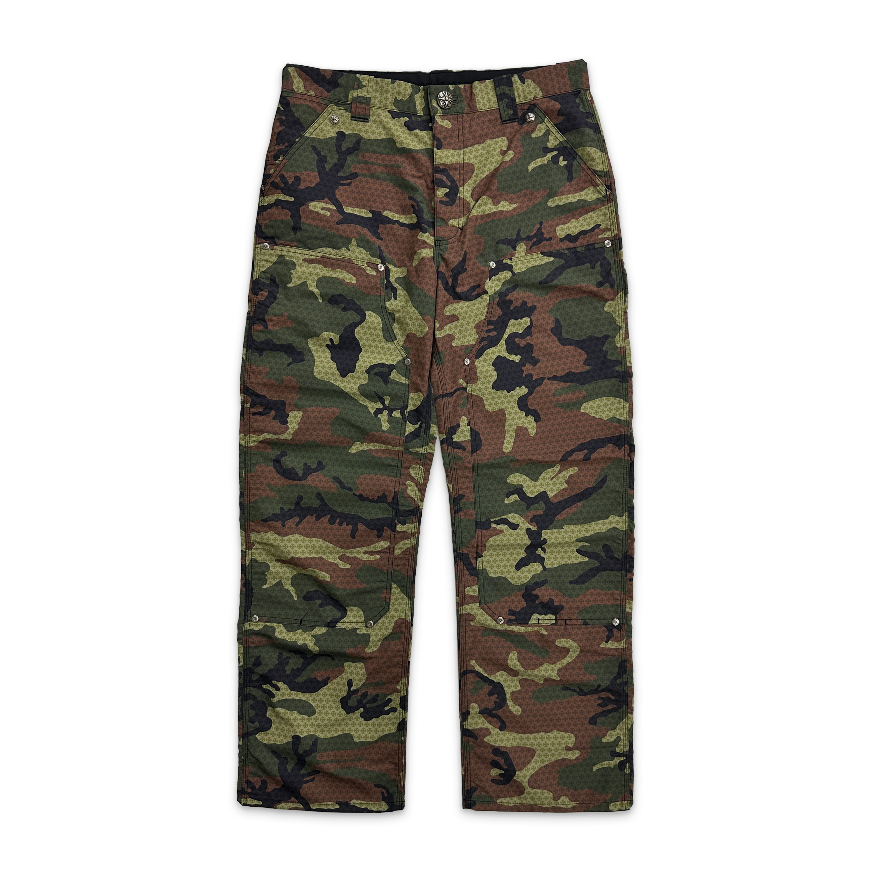 Nylon Carpenter Pants "Camo"