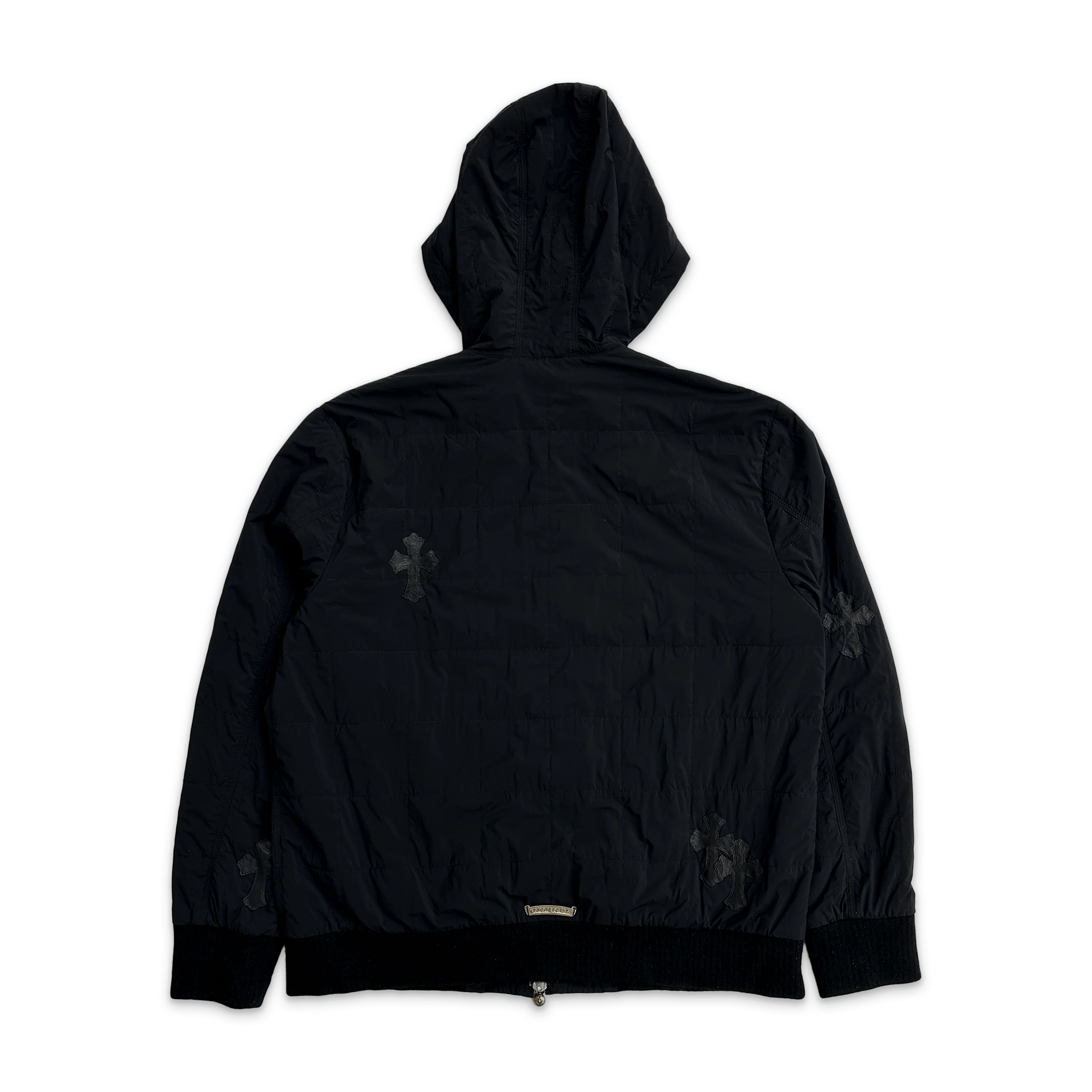 Nylon Hooded Jacket Black Cemetery Patches "Black" - Image 2