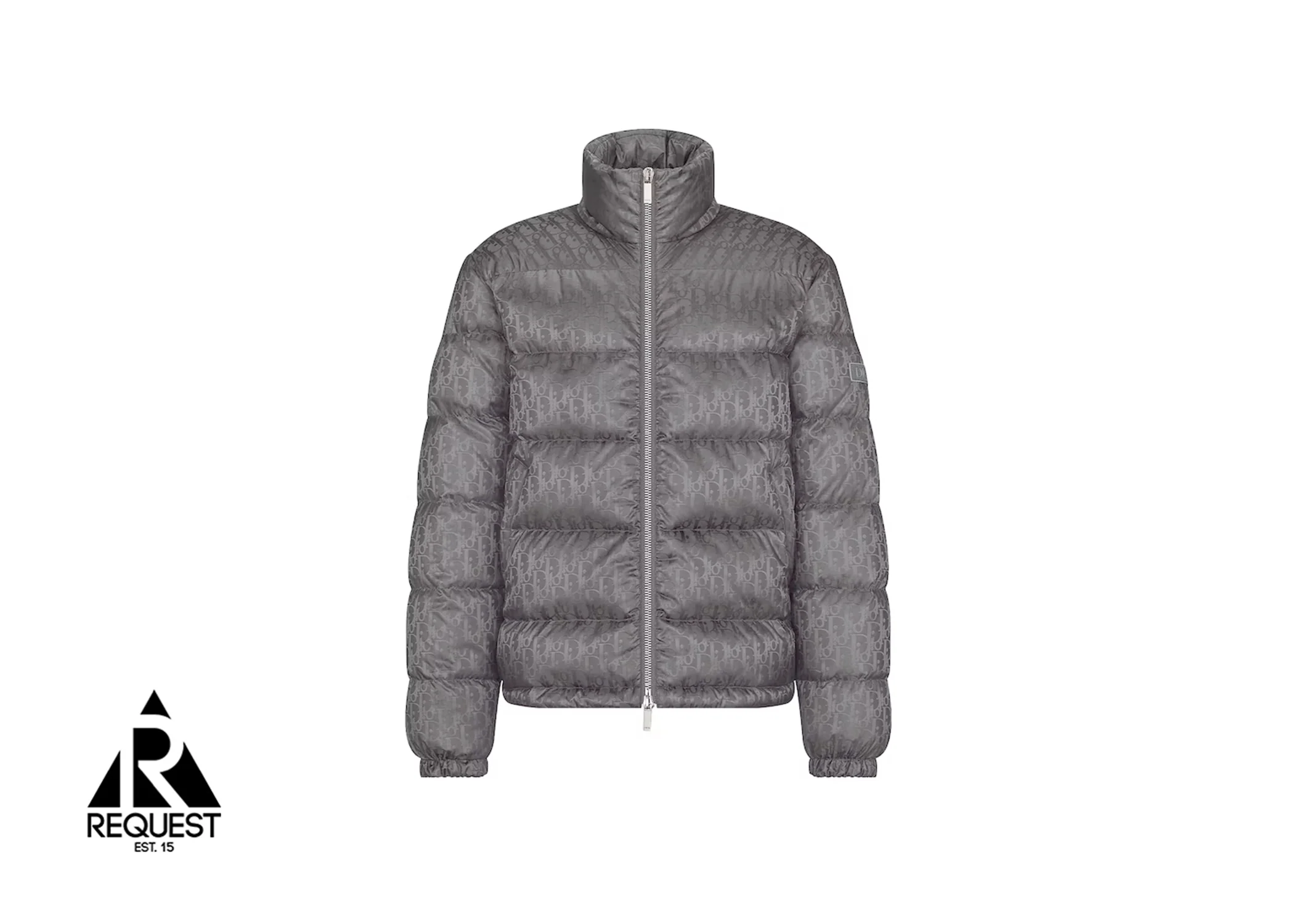 Oblique Down Jacket "Grey"