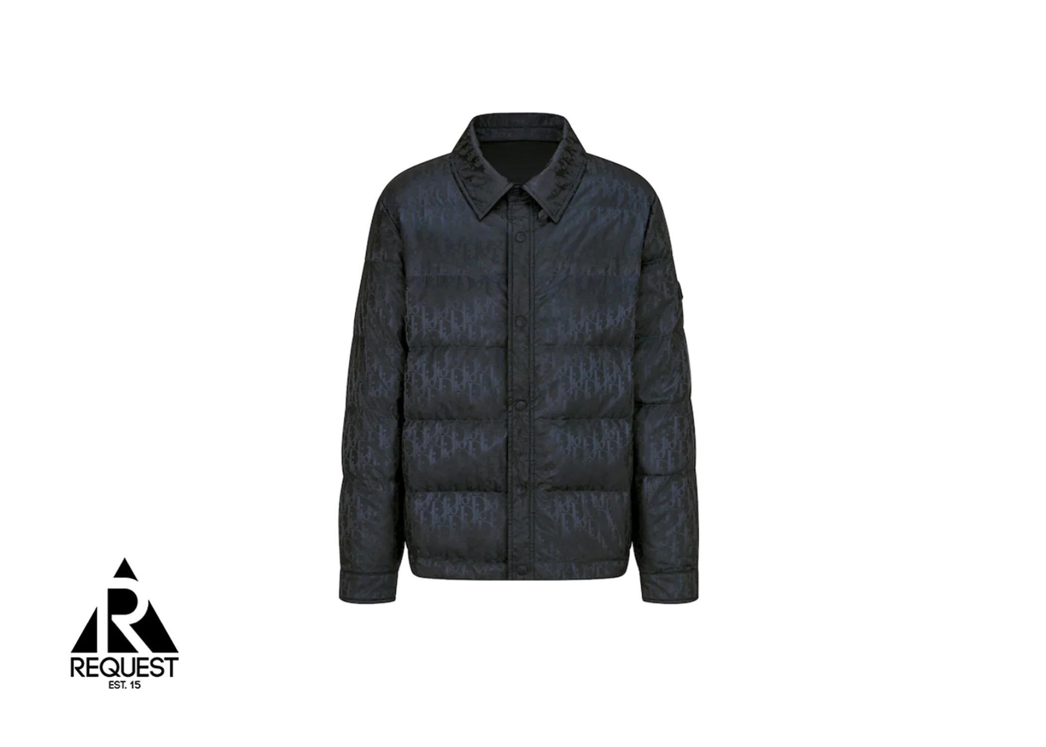 Oblique Quilted Jacket "Black"