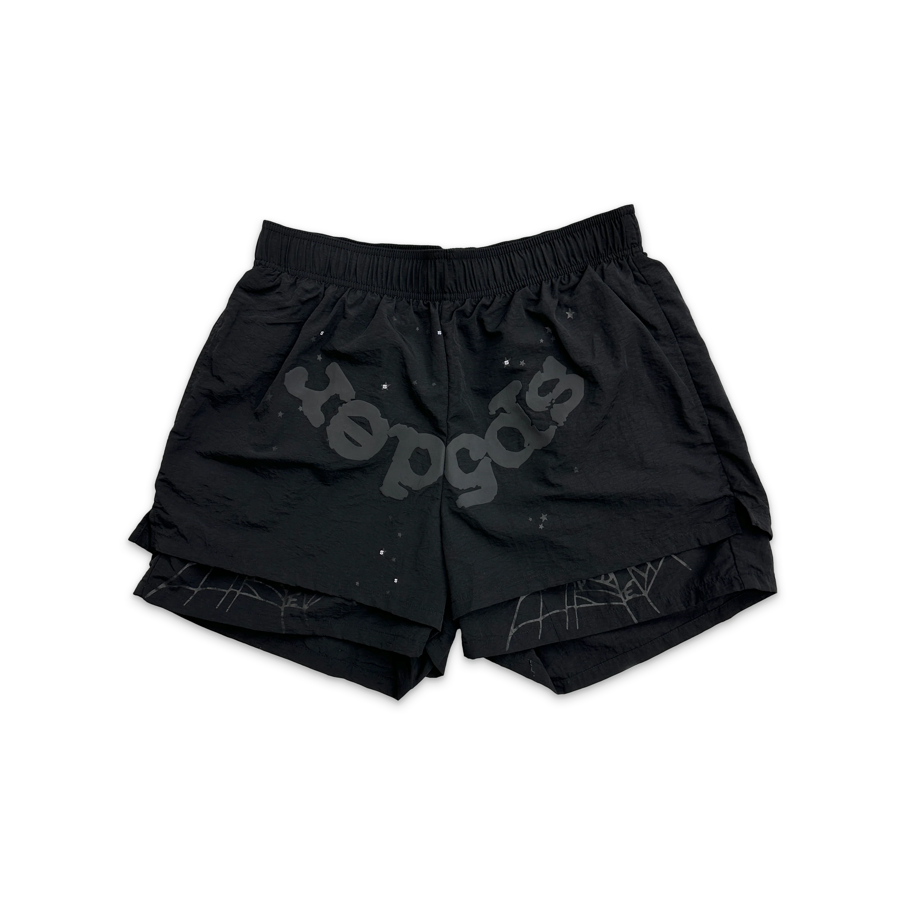 OG Web V2 Double Layer Shorts "Black"