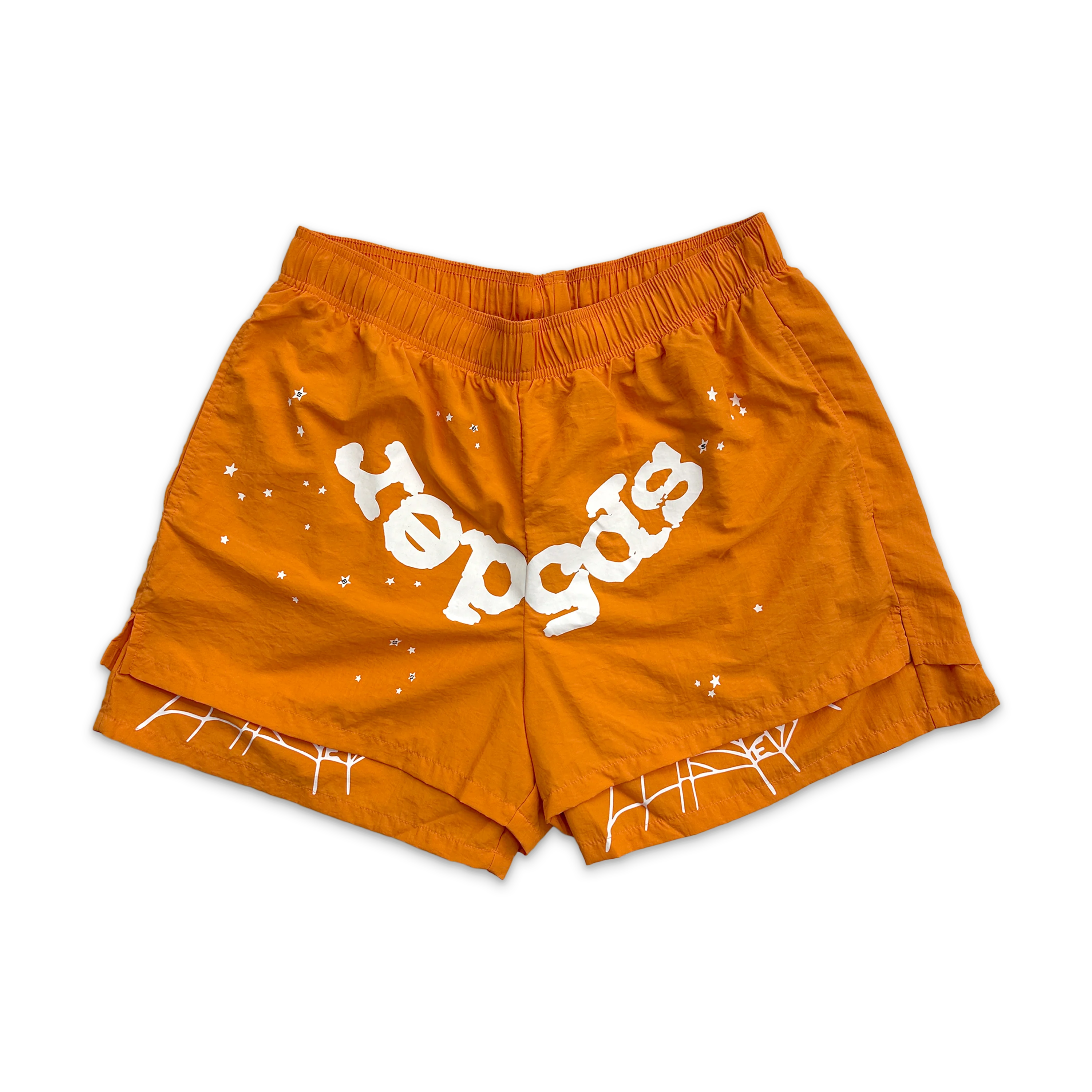 OG Web V2 Double Layer Shorts "Orange"