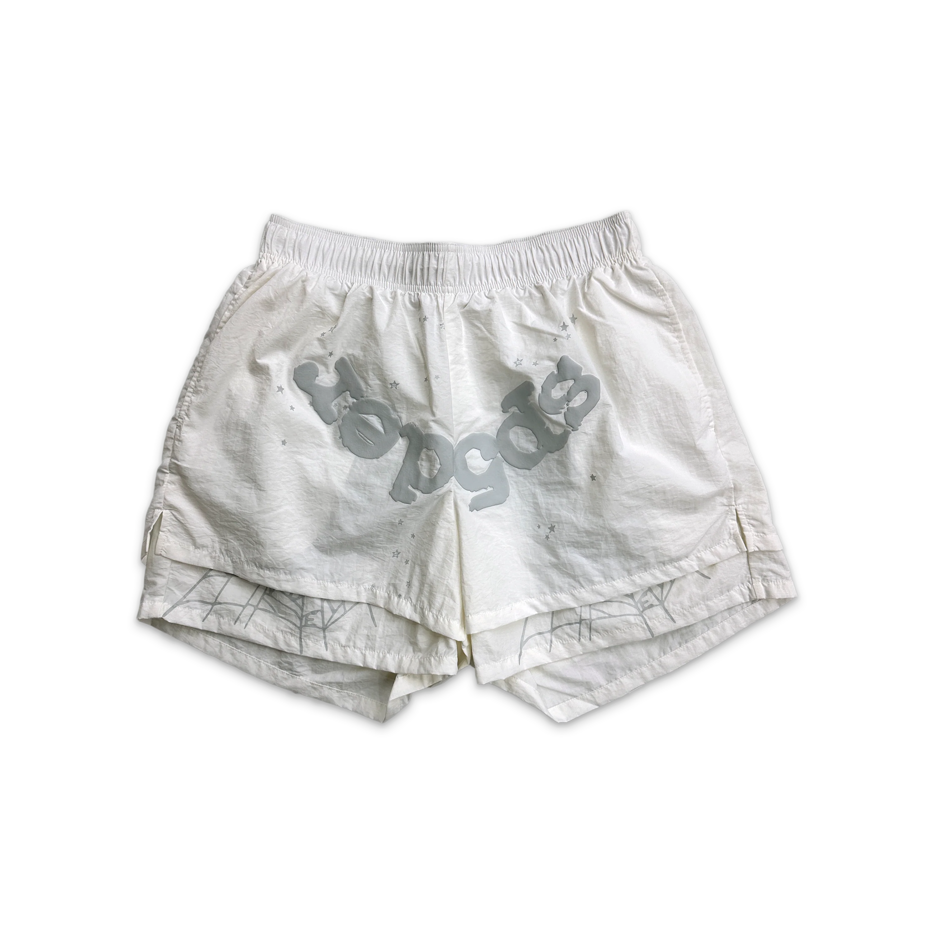 OG Web V2 Double Layer Shorts "White"