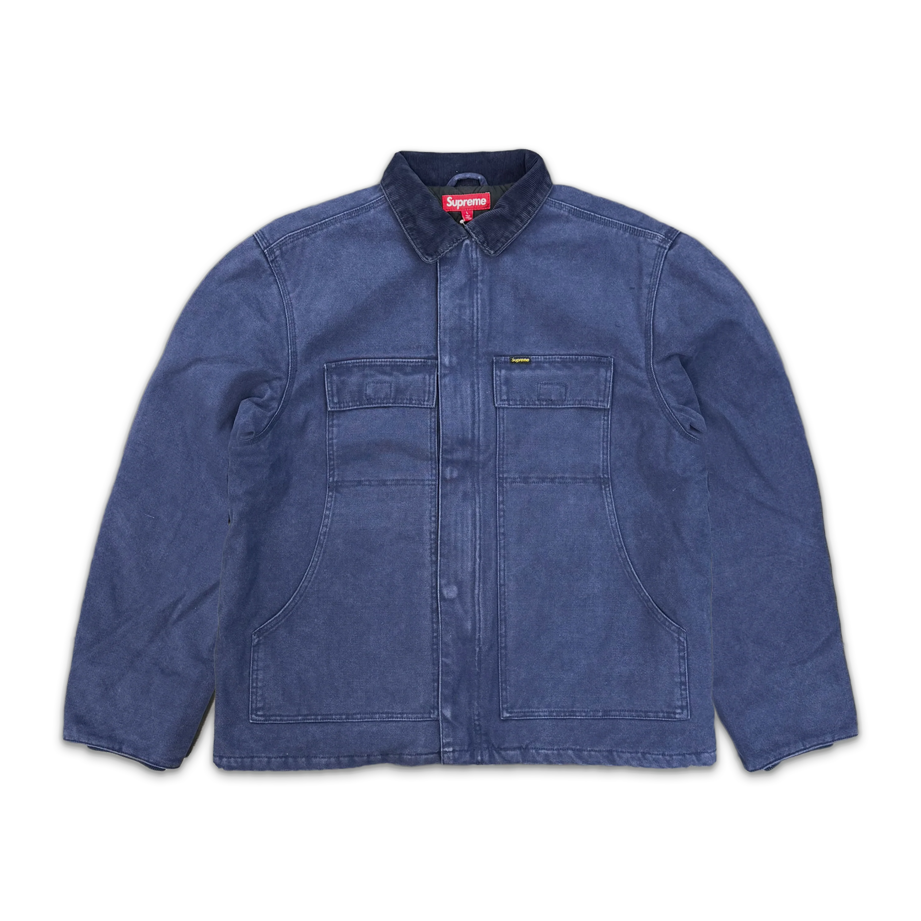 Old English Canvas Work Jacket "Navy"