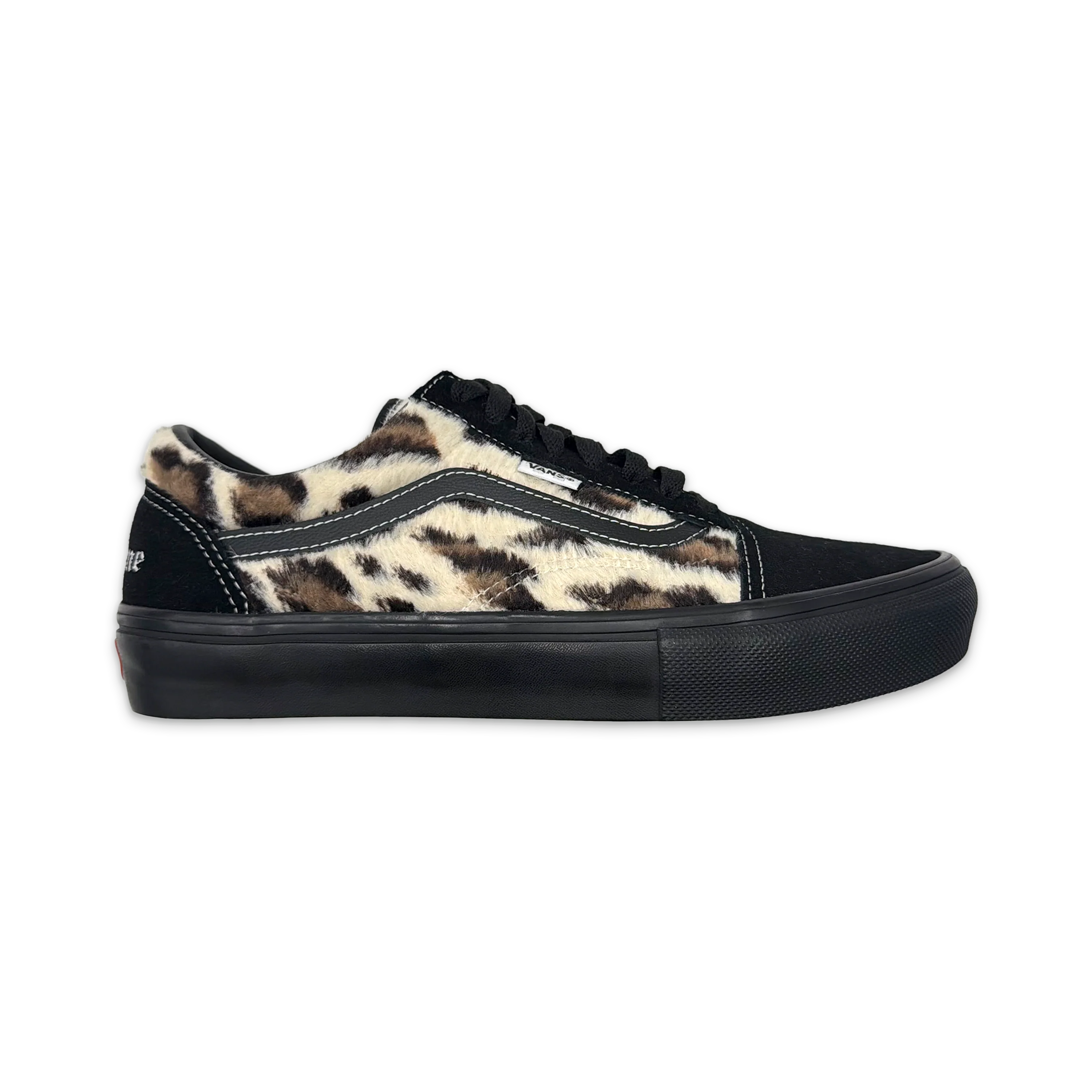 Old Skool Supreme "Leopard Black"