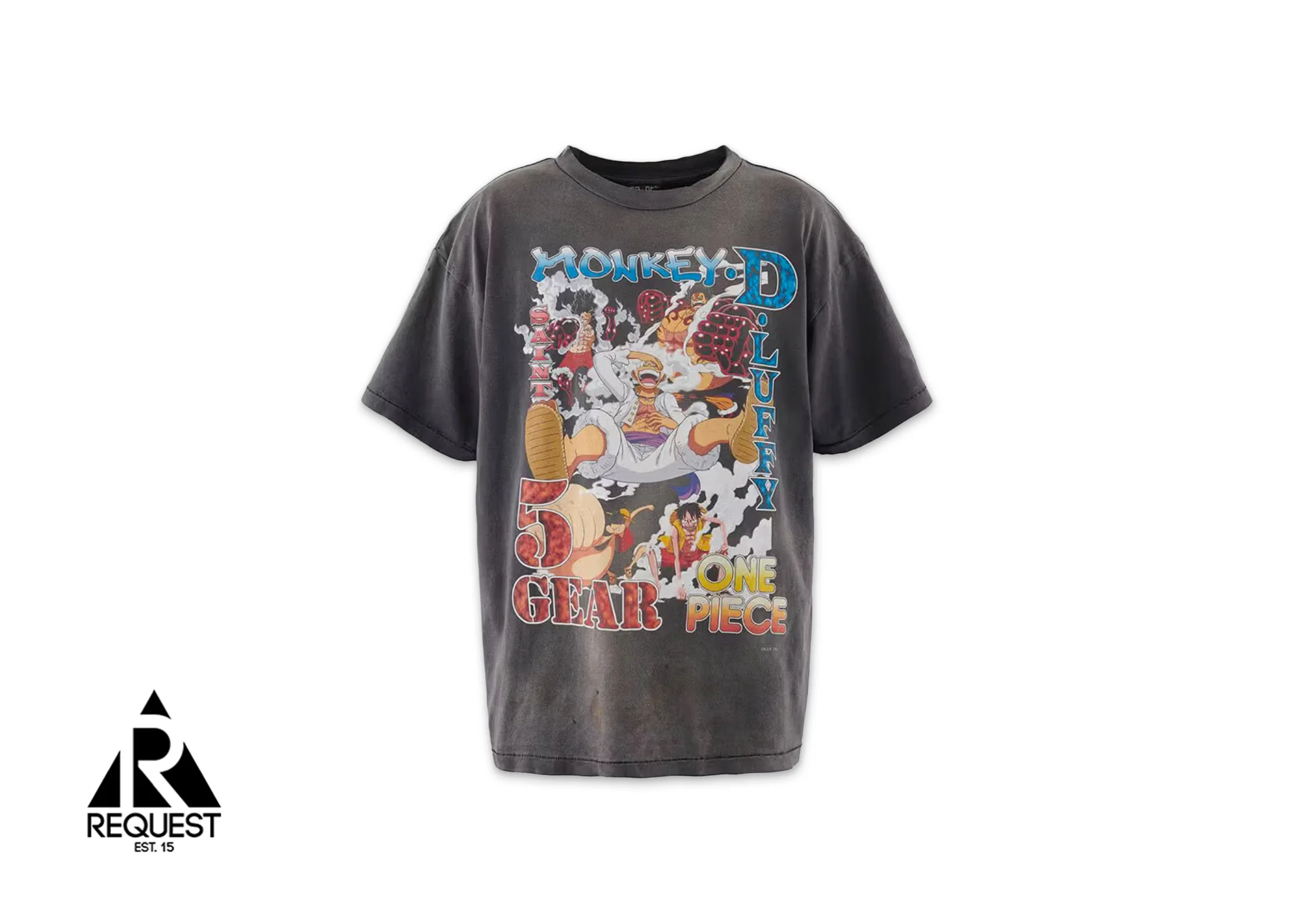 One Piece Tee "Vintage Black"