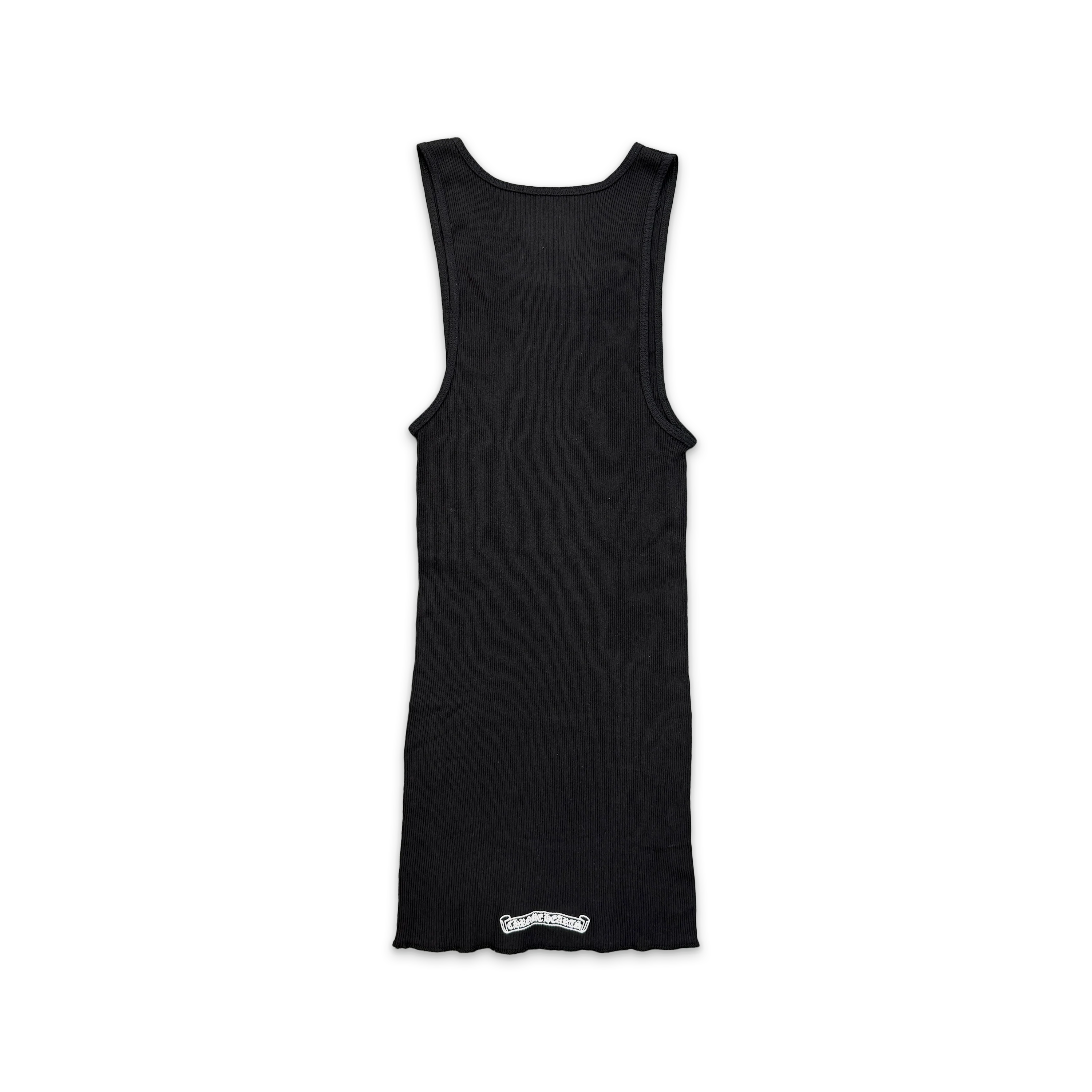 Online Exclusive Hairy Cross Tank Top "Black" - Image 2
