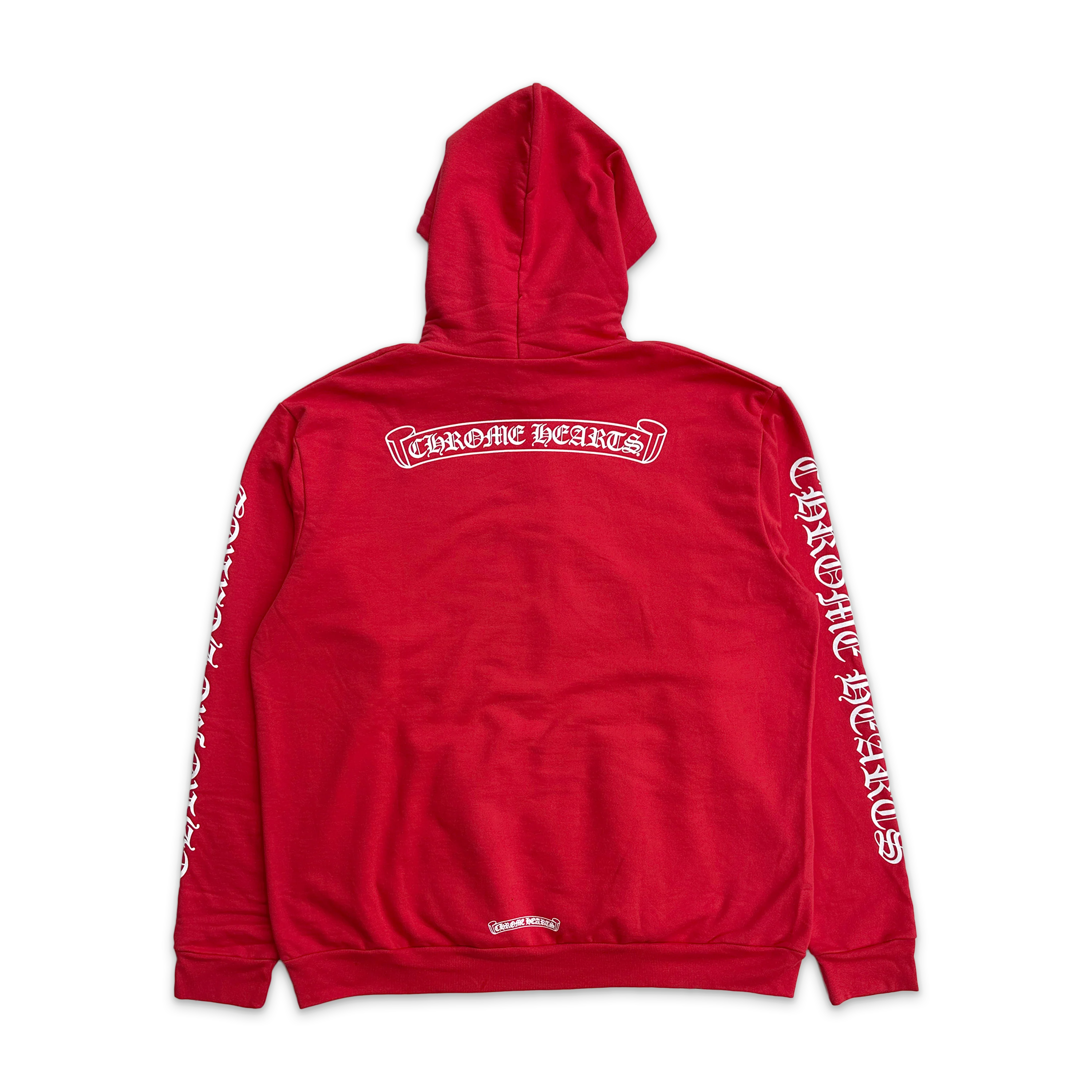 Online Exclusive Scroll Hoodie "Red" - Image 2
