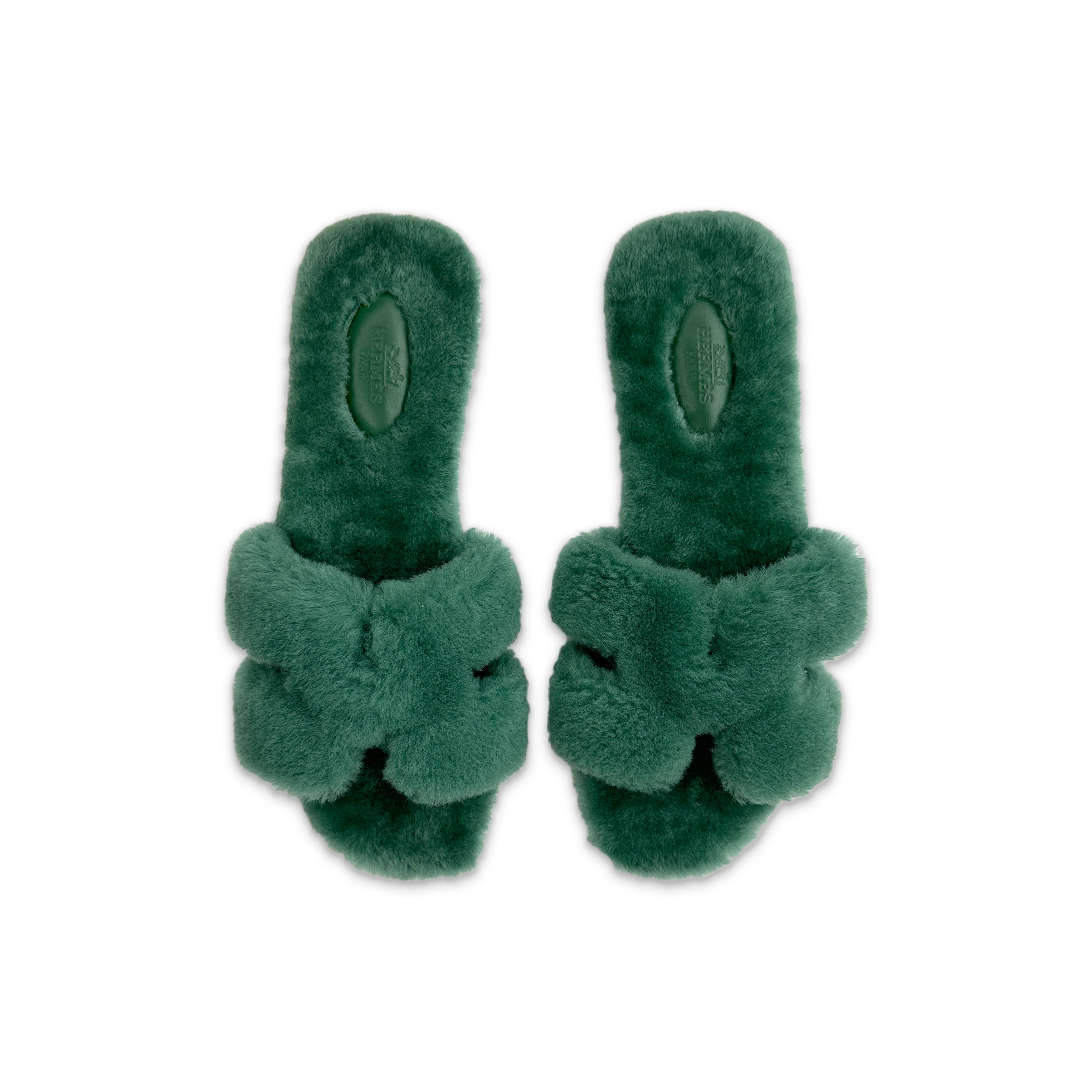Oran Sandal Shearling “Green" - Image 2
