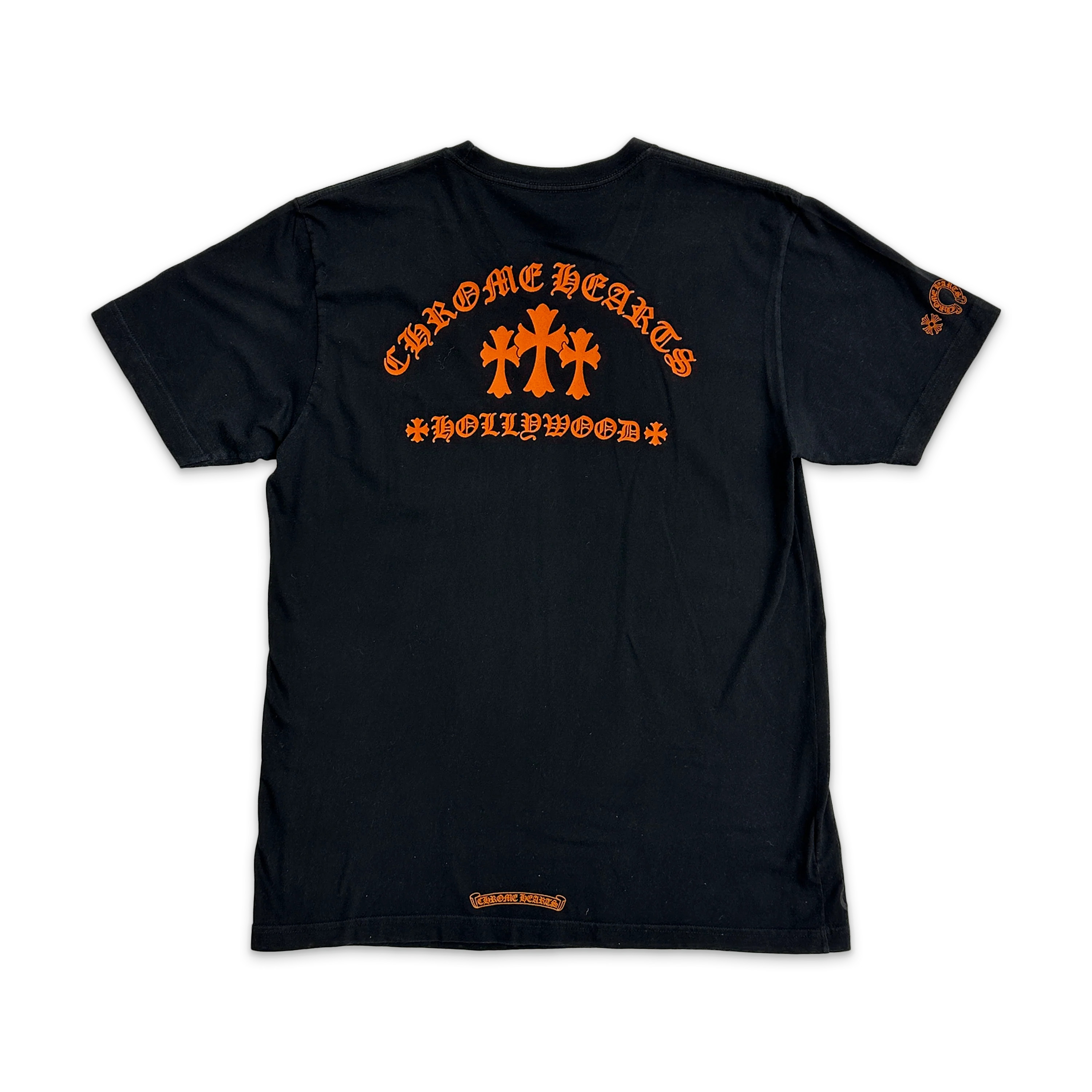 Orange Triple Cross Hollywood Tee "Black" - Image 2