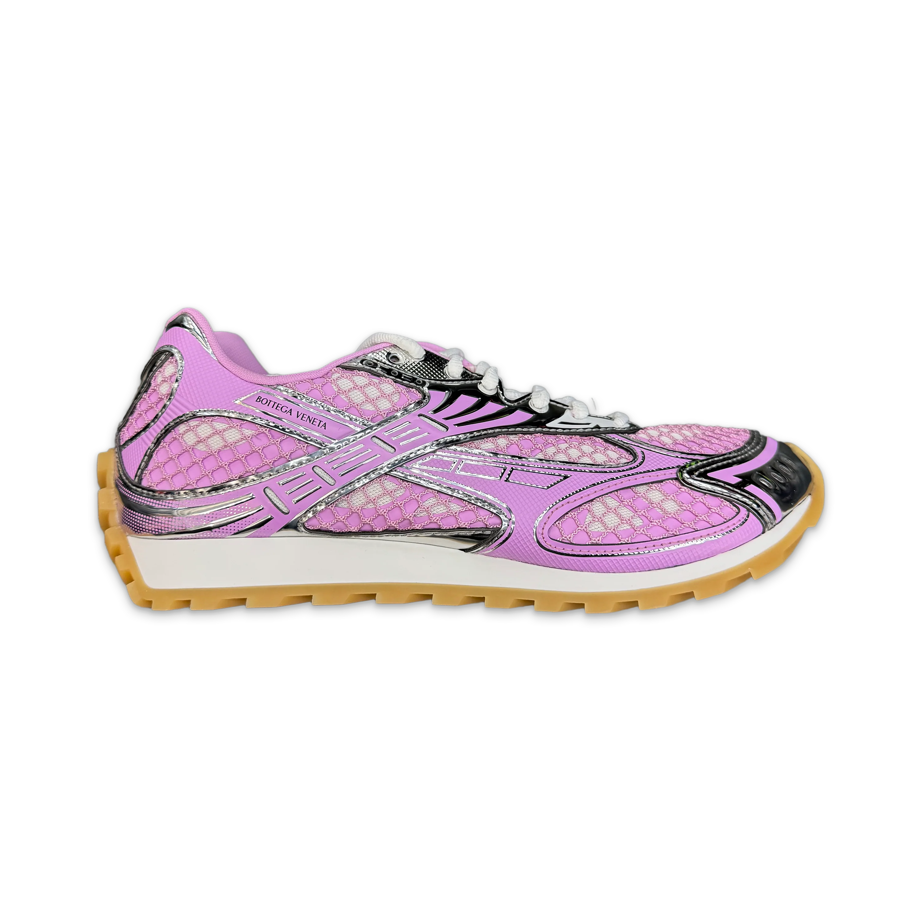 Orbit Sneaker "Gloss Pink/Silver"