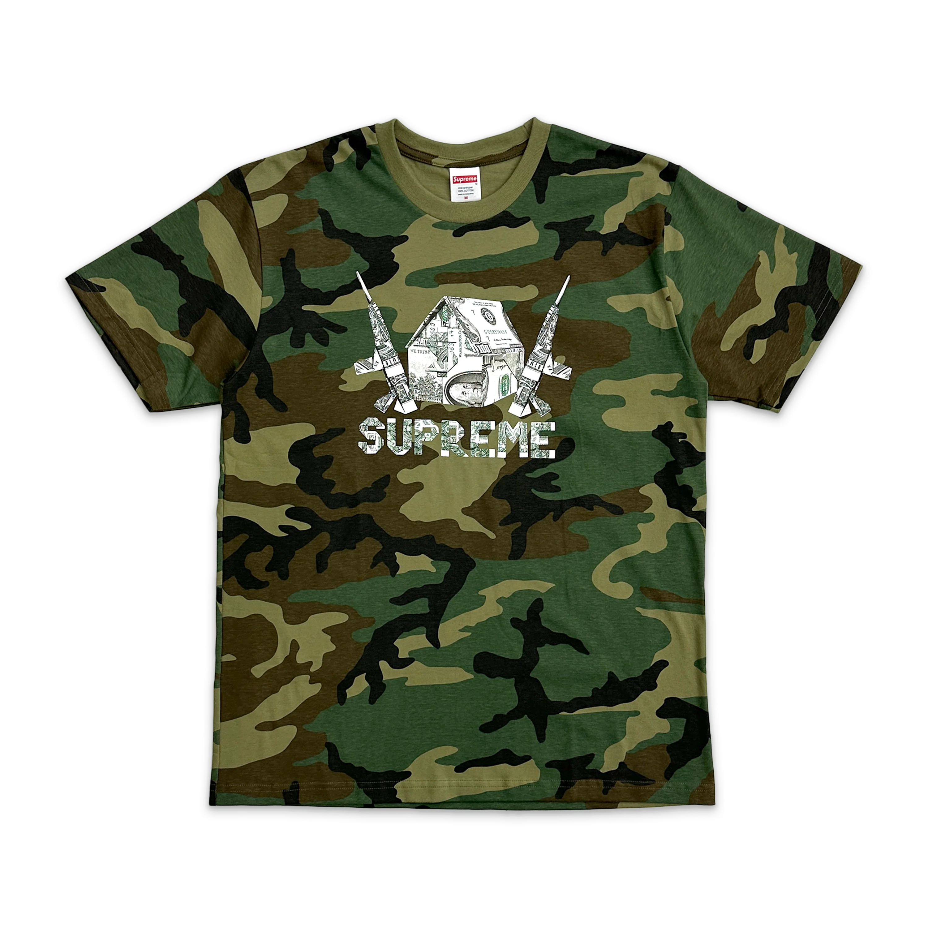 Origami Tee "Woodland Camo"