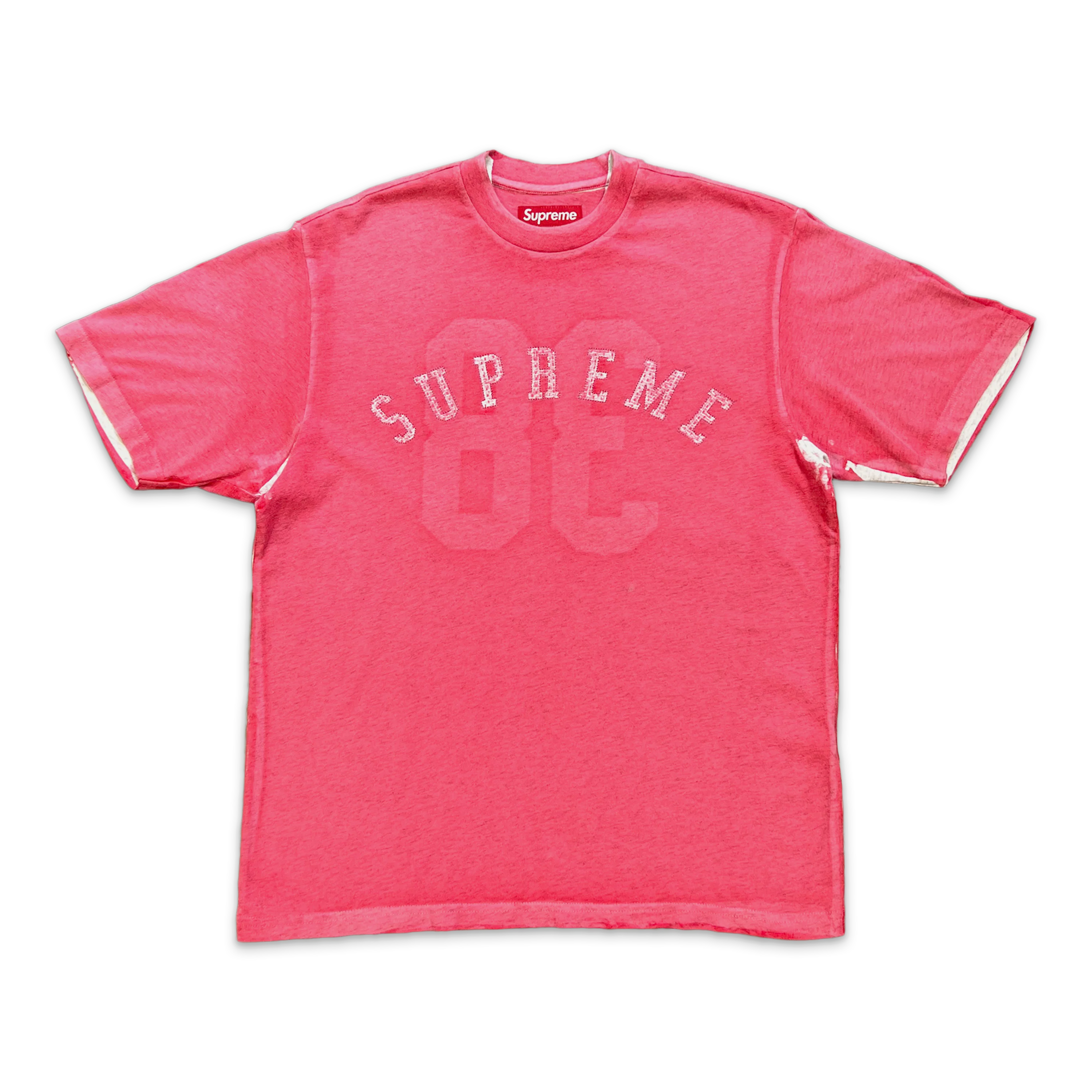 Overprint S/S Tee FW25 "Magenta"