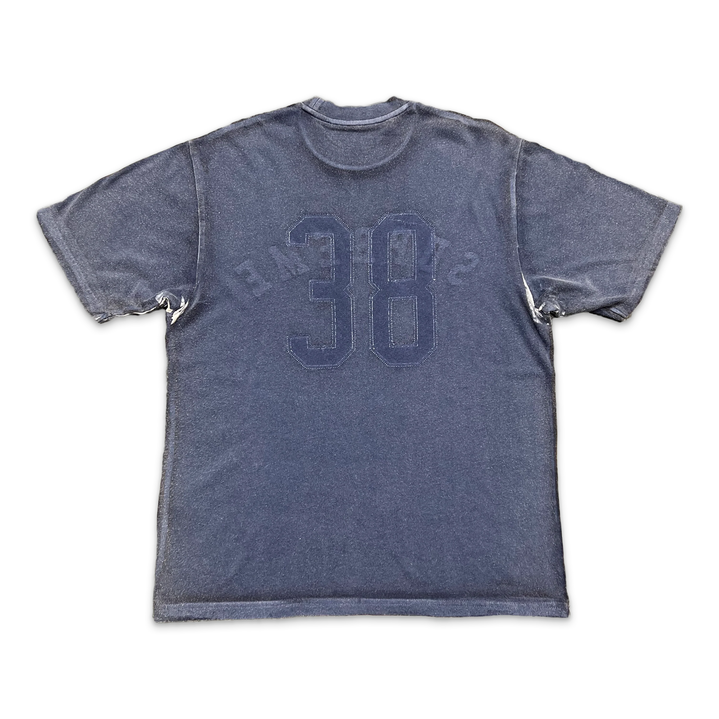 Overprint S/S Tee FW25 "Navy" - Image 2