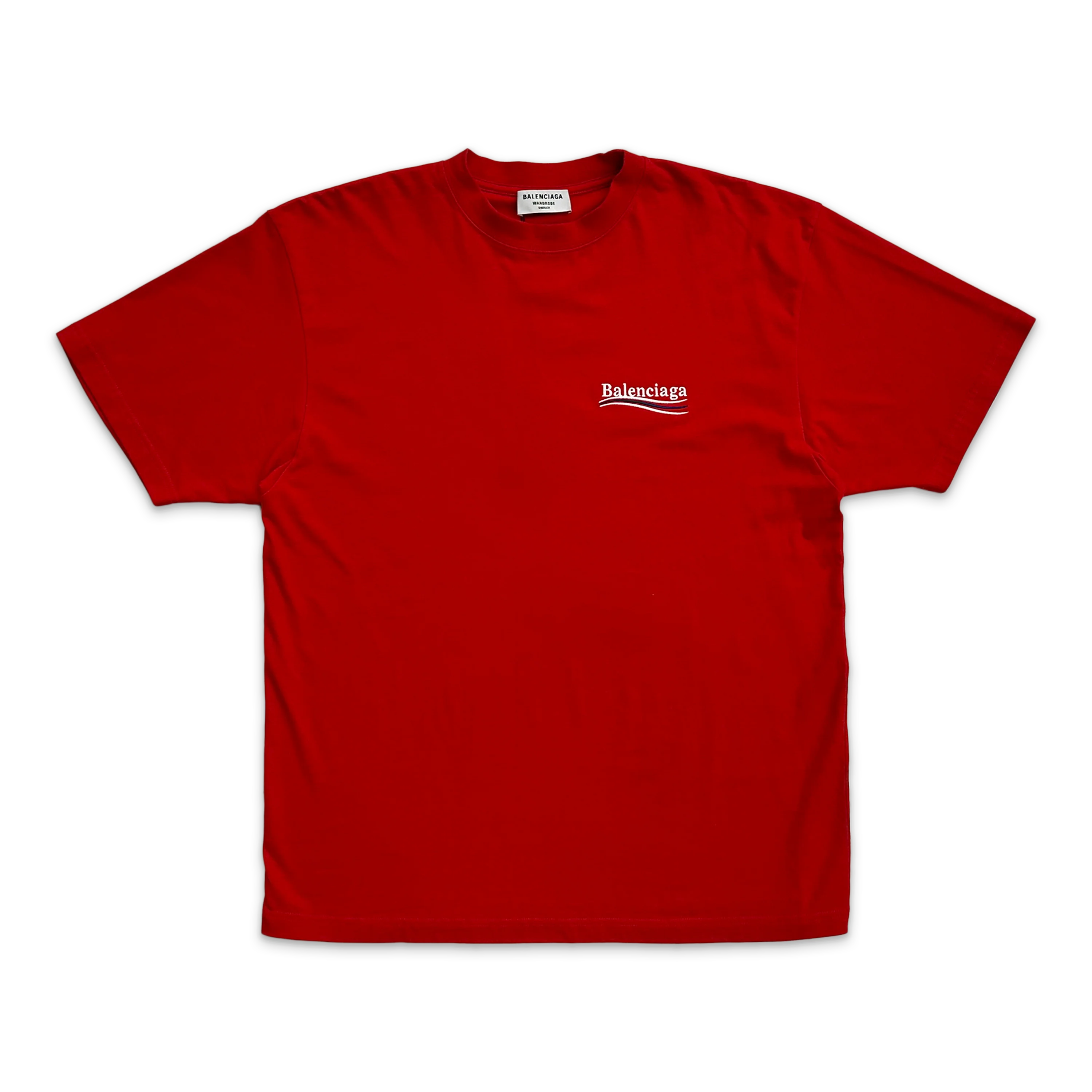 Oversized Campaign Tee "Red"