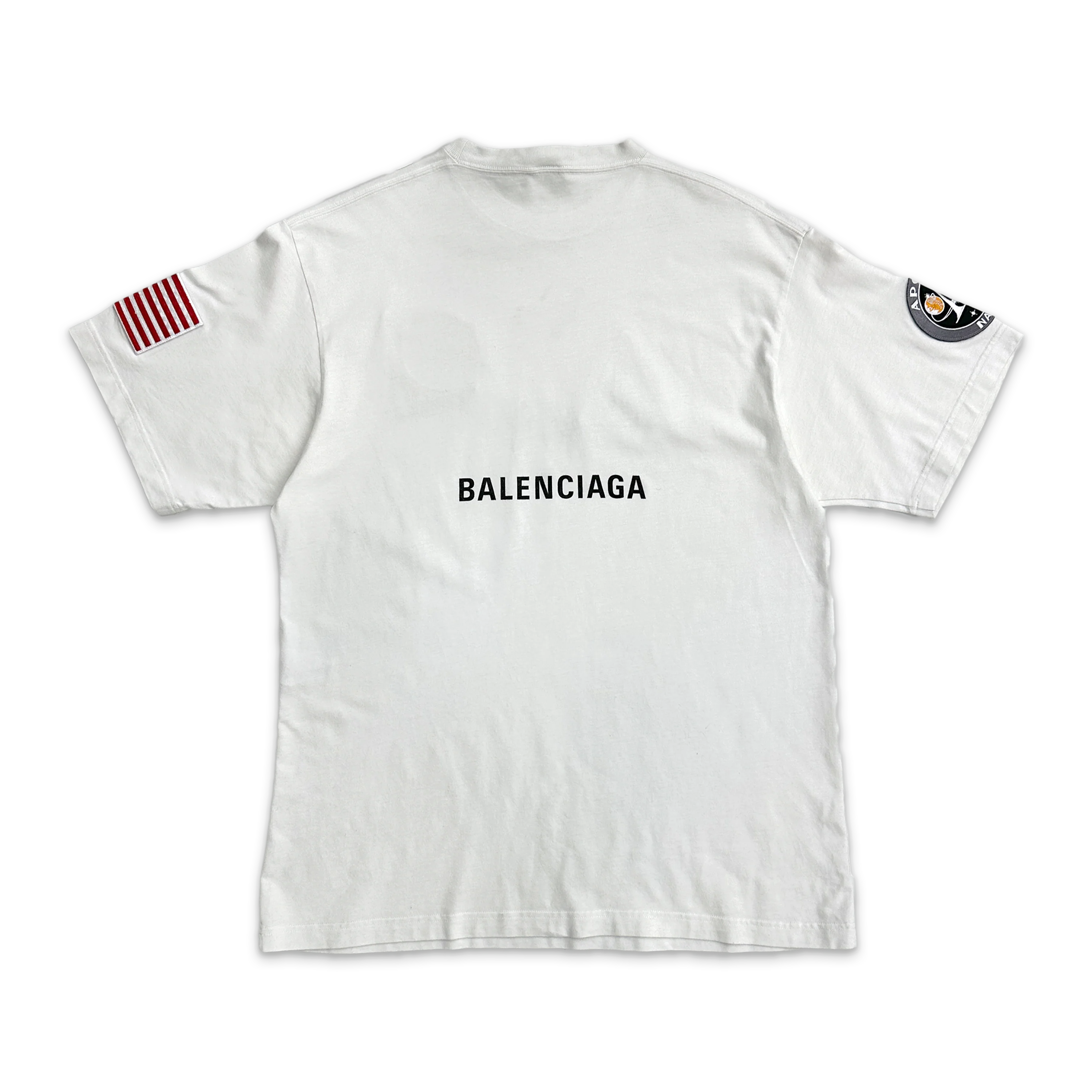 Oversized NASA Space Program Tee "White" - Image 2