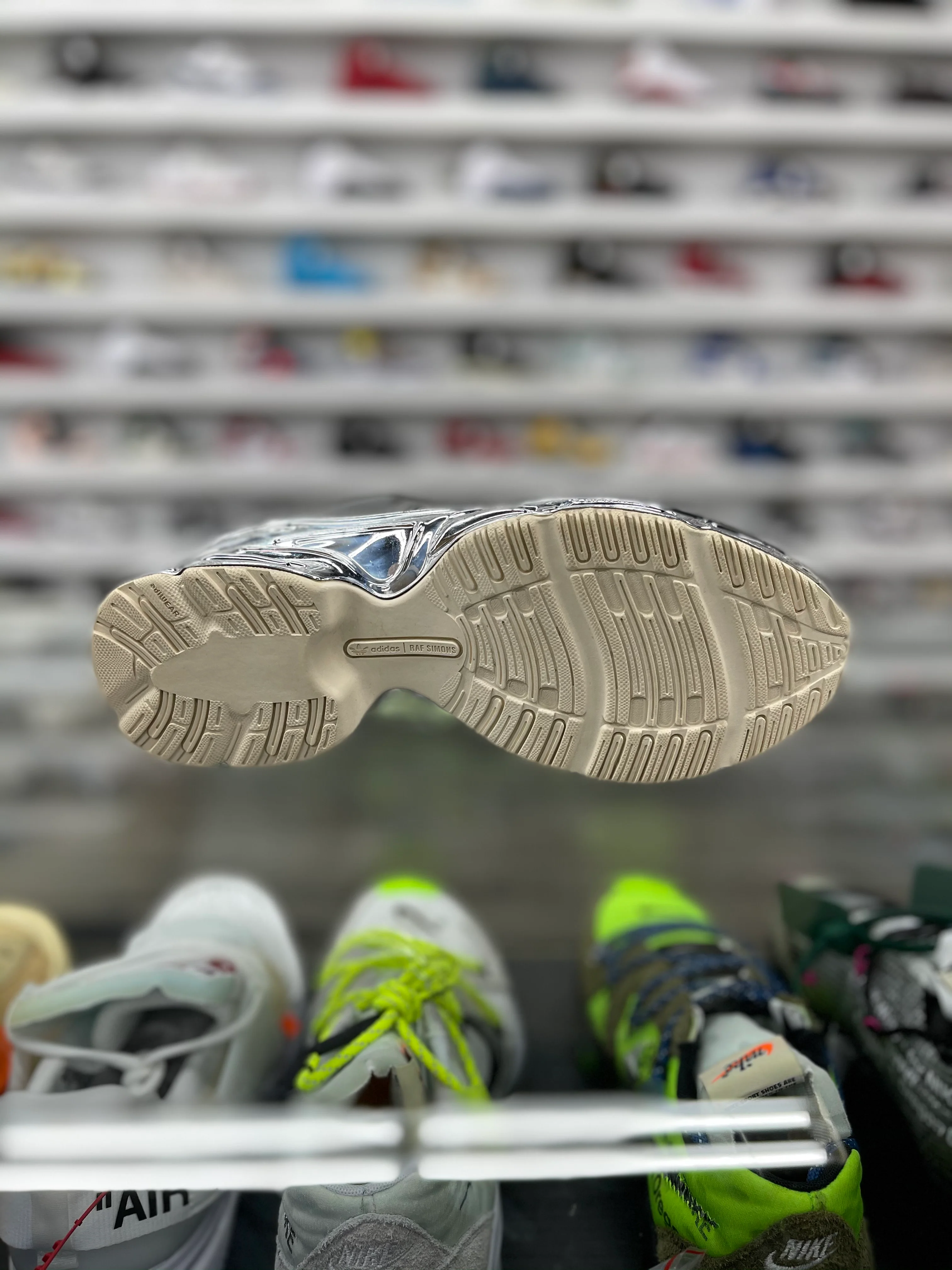 Ozweego RAF Simons “Silver Metallic” - Image 3
