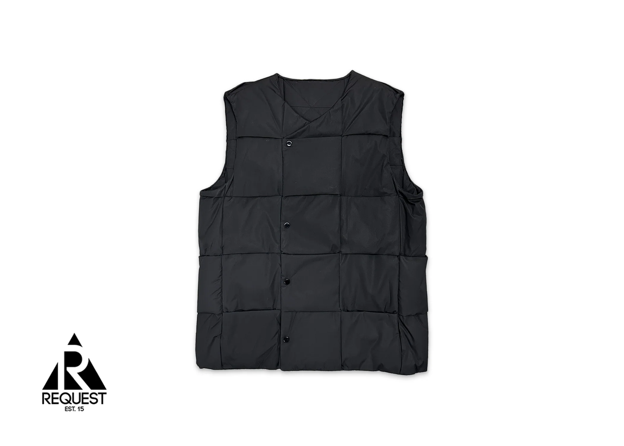 Padded Gilet Vest "Black"
